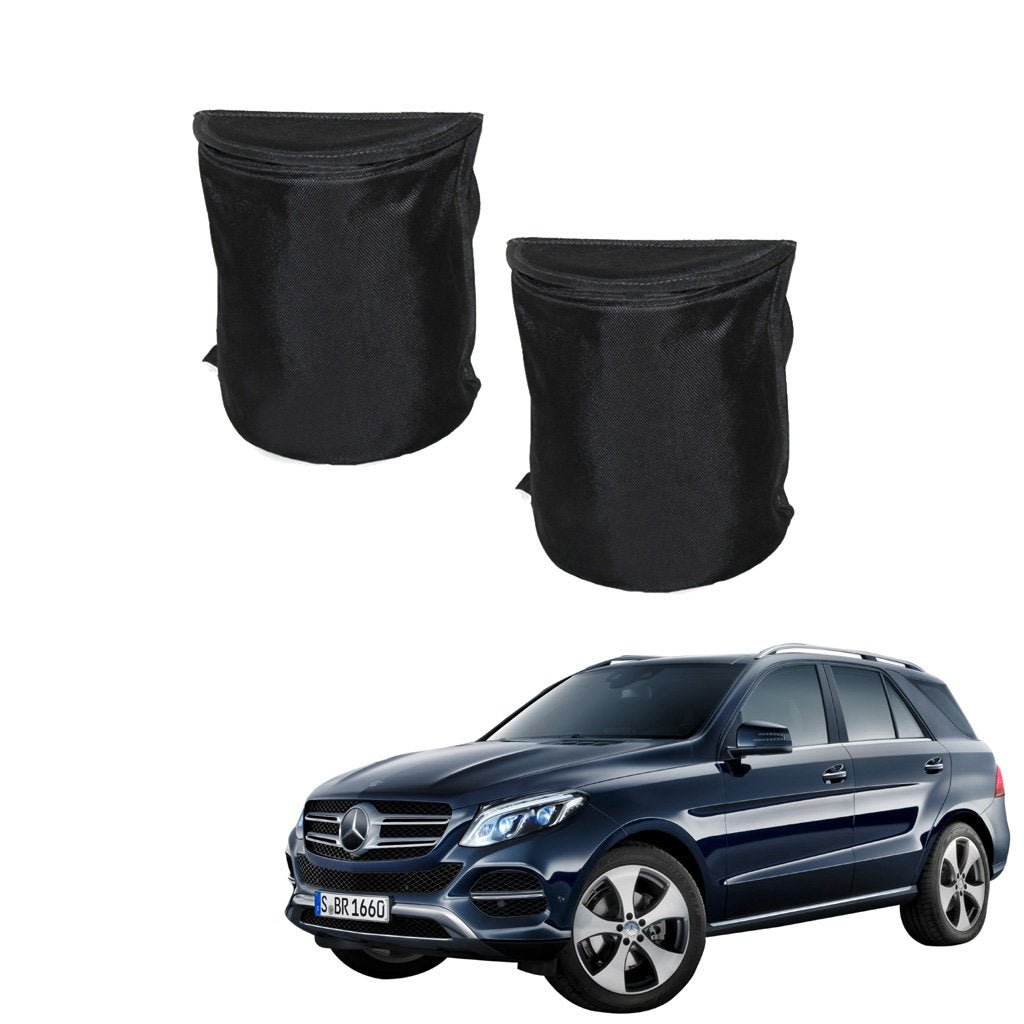 Kozdiko Semi Cylindrical Car Dustbin Set of 2 Pcs for GLEClass