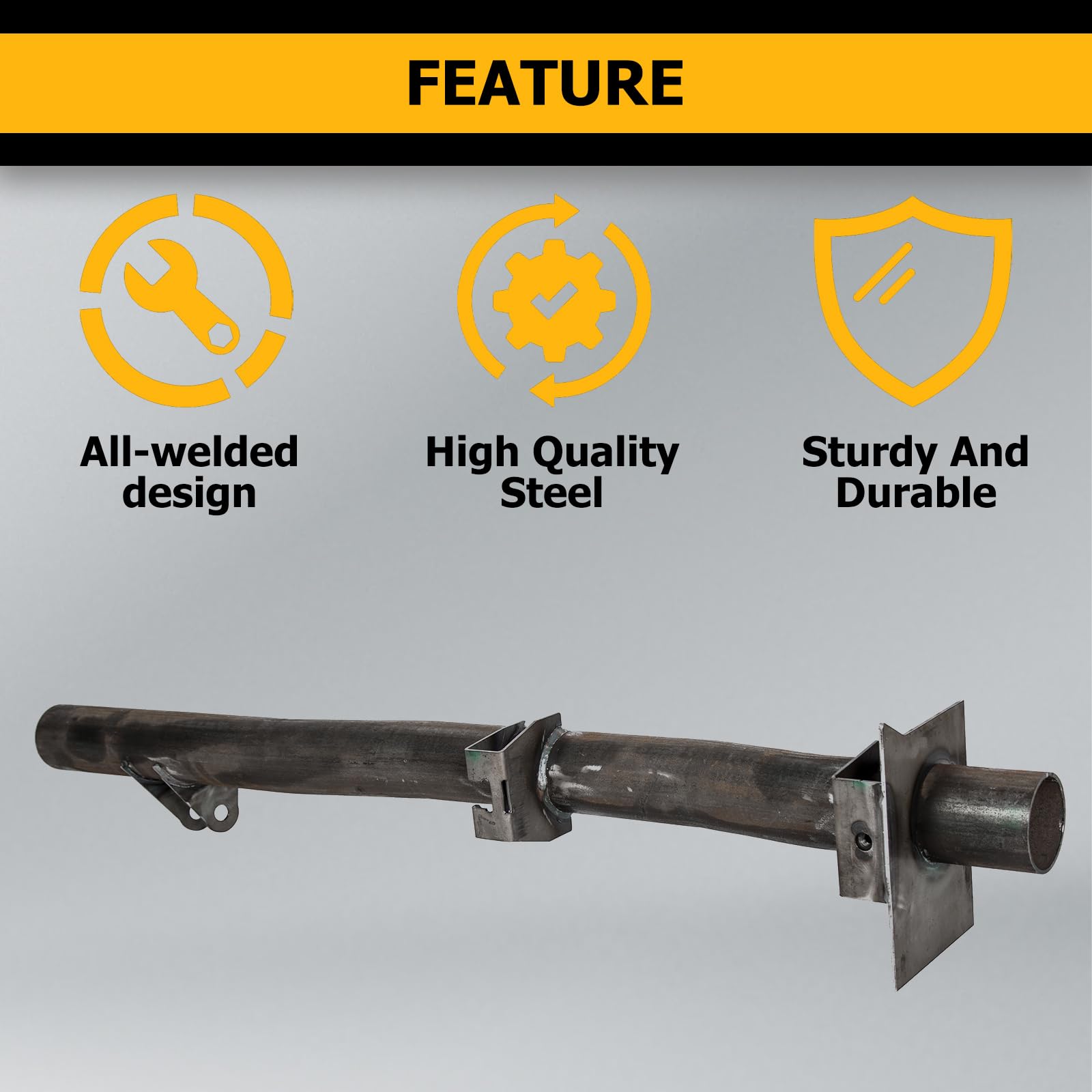 7BLACKSMITHS Rear Tank Support Crossmember for 1999-2006 Chevy Silverado/GMC Sierra 1500/2500, Alloy Steel, Model BL324, Standard Size