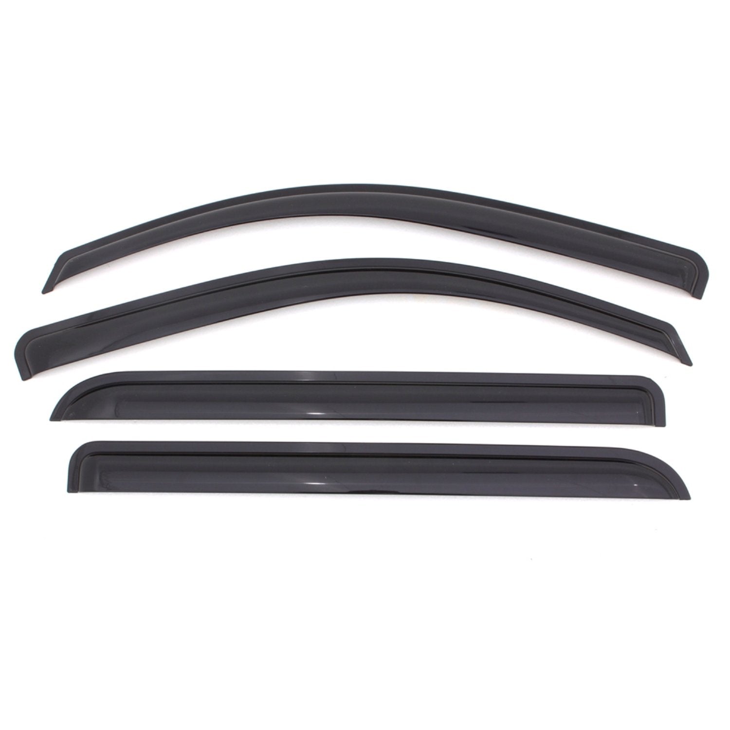 Auto Ventshade [AVS] Outside Mount Ventvisor / Rain Guards | Fits 2007 - 2011 Honda CR - V- Smoke, 4 pcs. | 94655