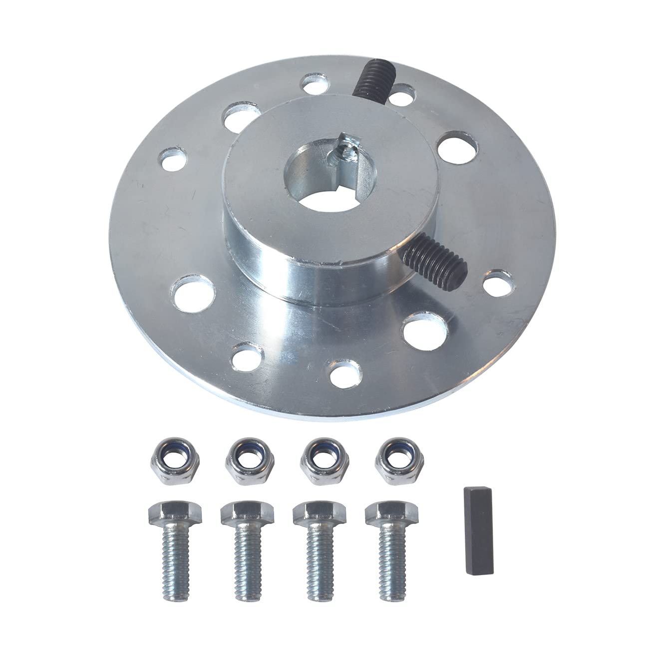 CPVNQMDG Steel Sprocket Hub for Go Kart 3/4'' Bore & 3/16'' Keyway for Mini Bike 212cc 196cc 6.5hp Dune Buggies Drift Trike Heav