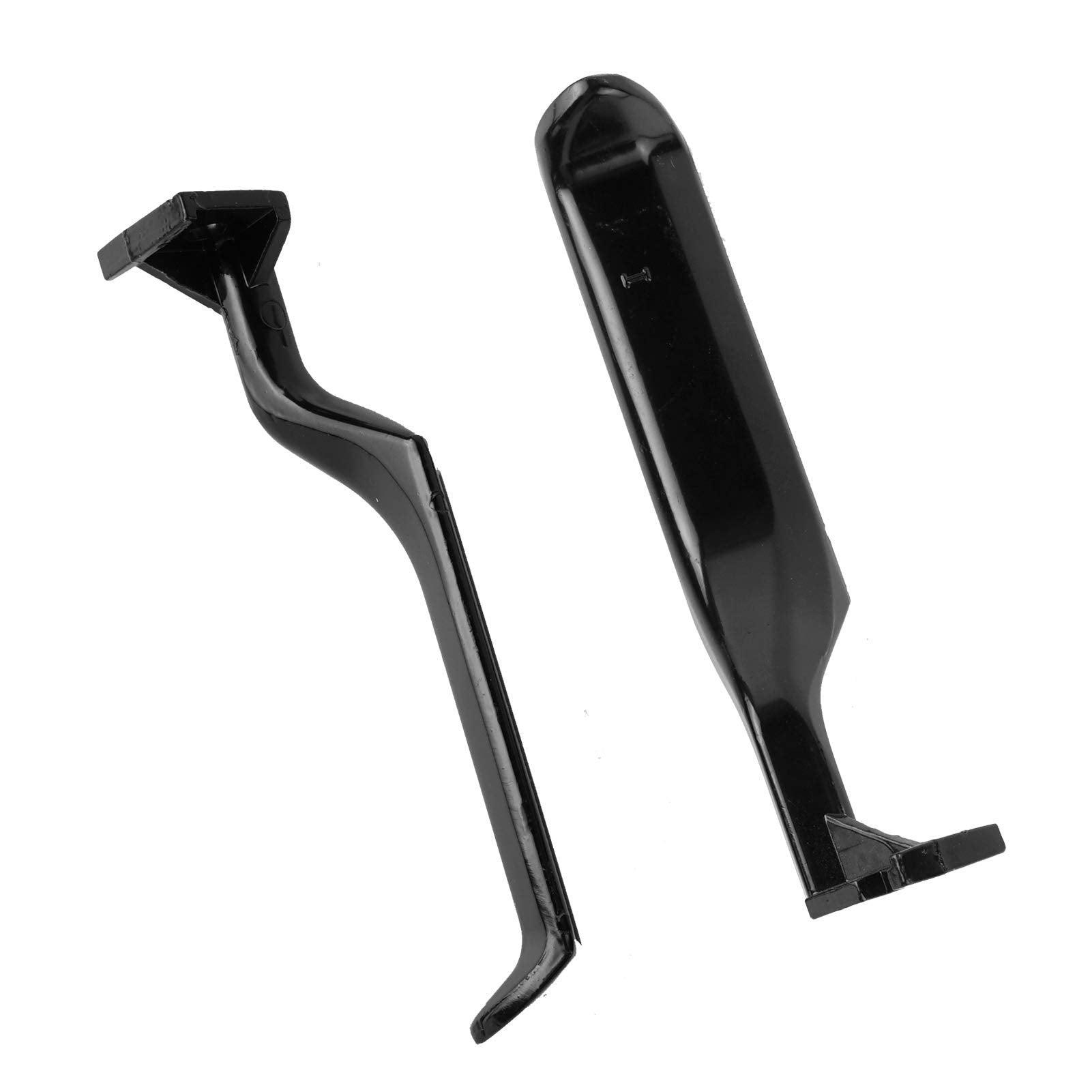 Npauto Inside Interior Metal Truck Door Handle Replacement For 1987-1997 Ford Bronco F150 F250 Front/Rear Left Driver Right Passenger 1988 1989 1990 1991 1992 1993 1994 1995 1996