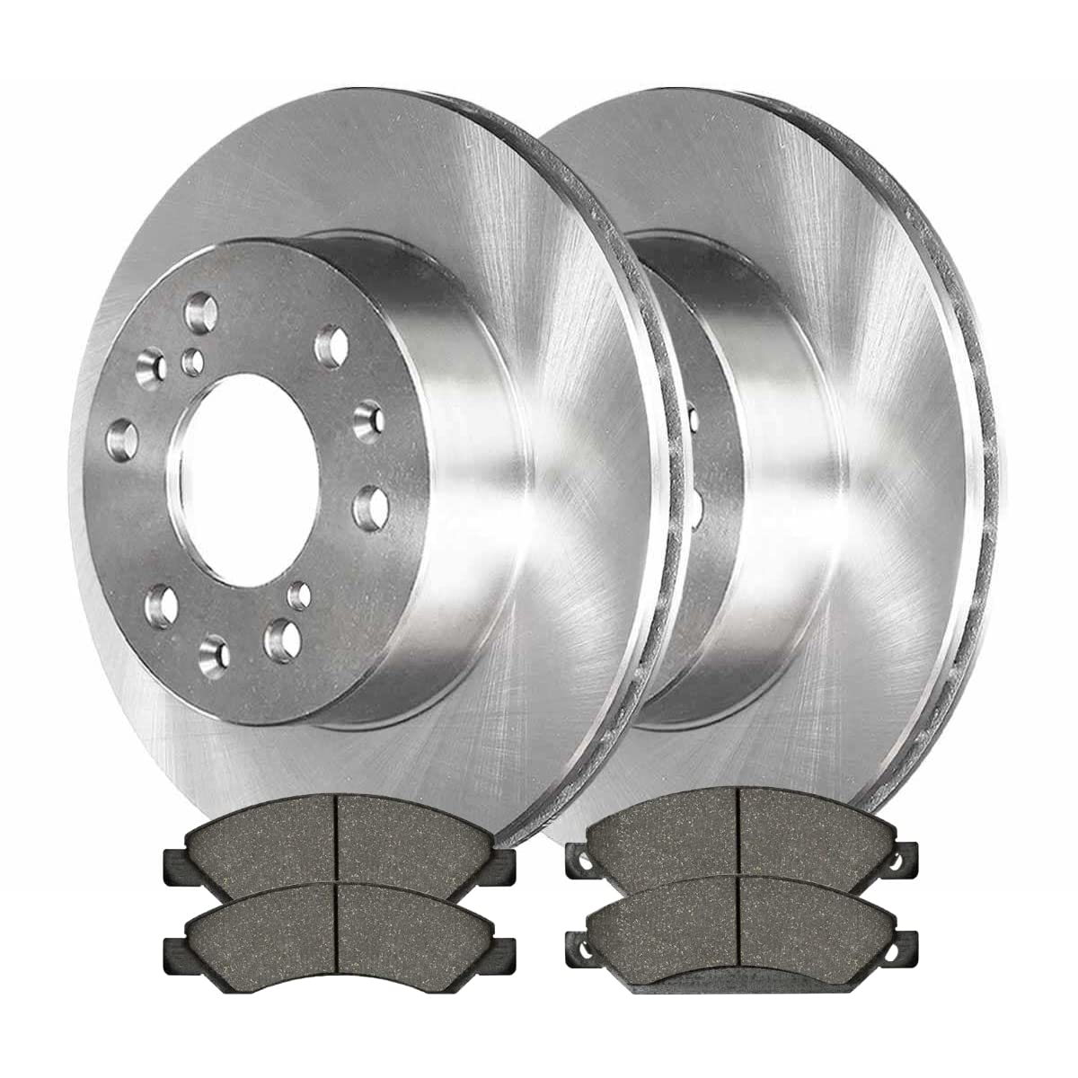 Autoshack Front Brake Kit Rotors And Performance Ceramic Pads Pair Of 2 Driver And Passenger Side Replacement For Chevrolet Silverado 1500 Tahoe Suburban 1500 Gmc Sierra 1500 Yukon Pcdr65099650991092