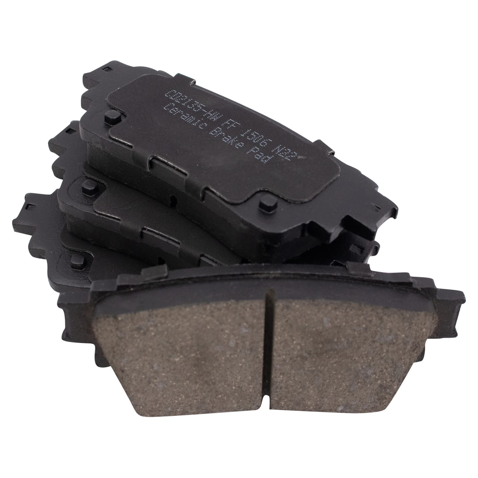 TRQ Rear Brake Pads Ceramic Compatible with 2018-2020 Mitsubishi Eclipse Cross 2017-2020 Outlander 2018-2021 Outlander PHEV