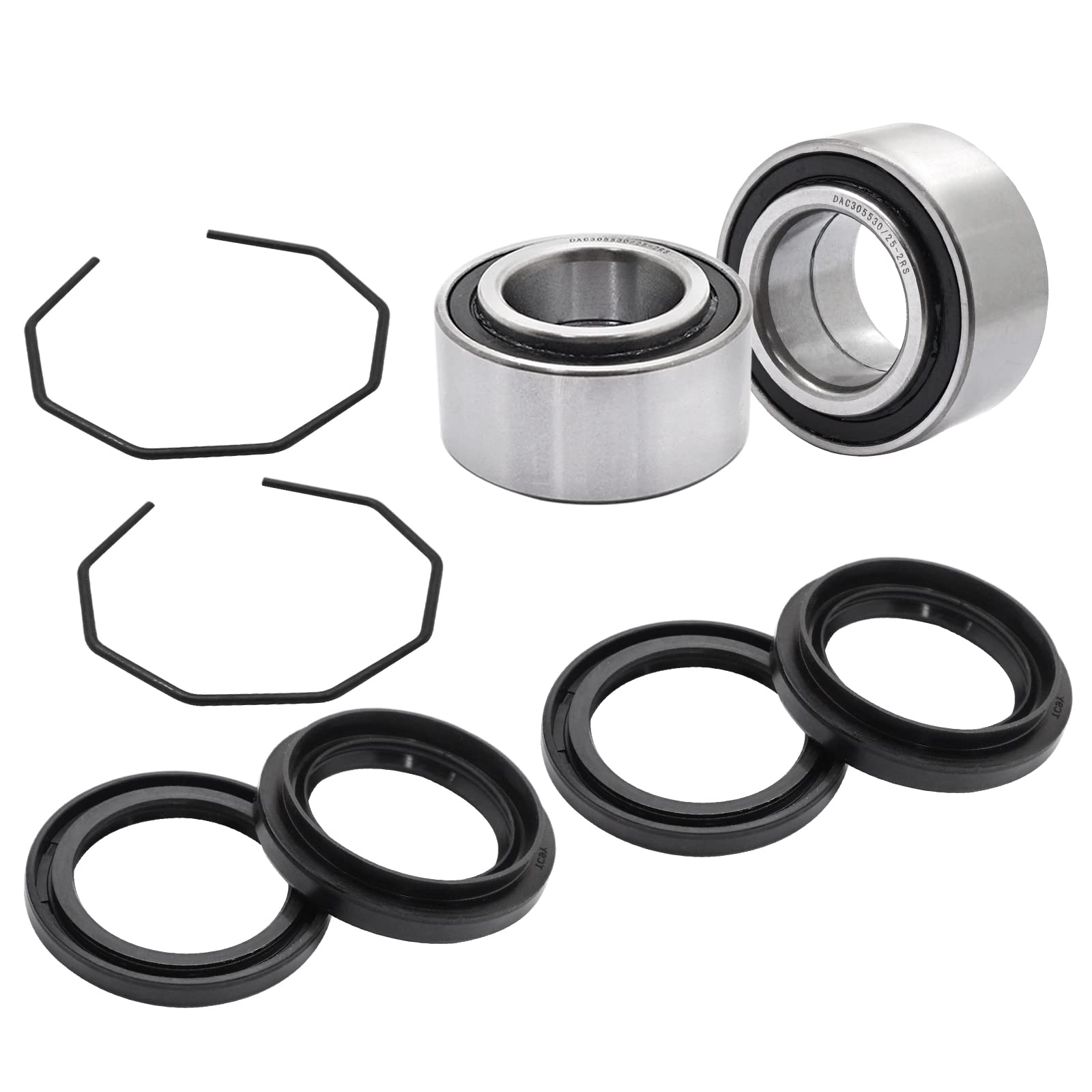 Front or Rear Wheel Hub Bearings Seals Kit for Arctic Cat 500 400 650 454 250 300 375