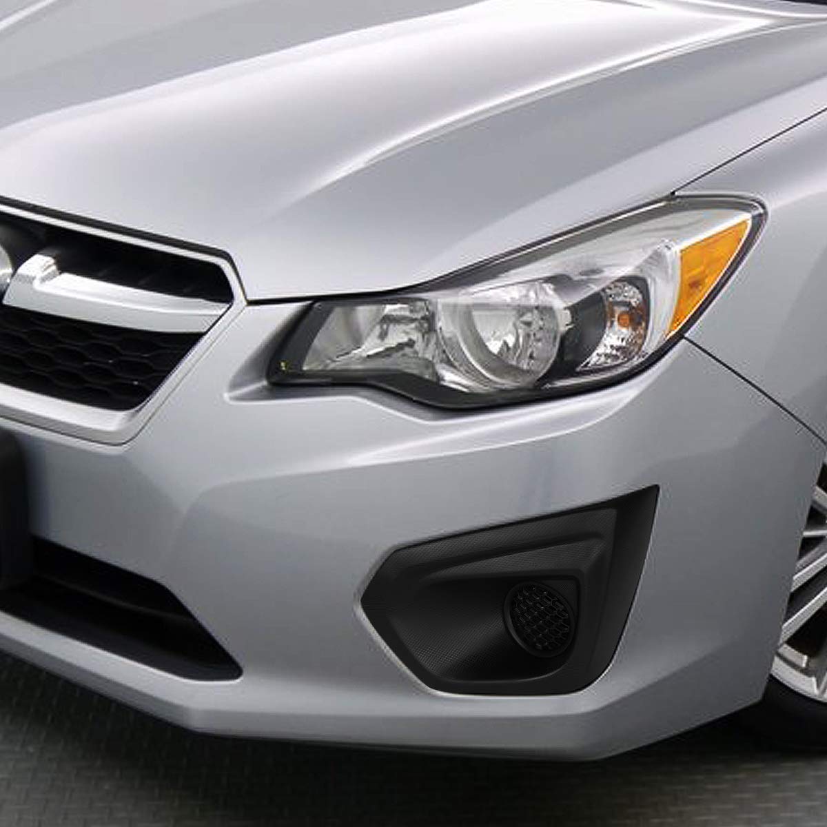 Dna Motoring Fl-Ztl-273 Front Bumper Fog Light With Bezel Driver & Passenger Side Enhance Visibility [Compatible With 12-14 Suba