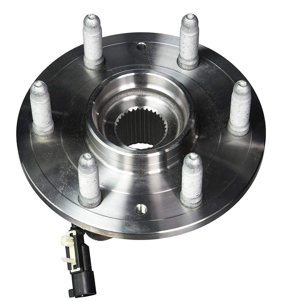 Motorbymotor 515160 Front Wheel Bearing And Hub Assembly 4Wd With 6 Lugs Fits For Chevy Silverado 1500 Suburban Tahoe, Gmc Sierr