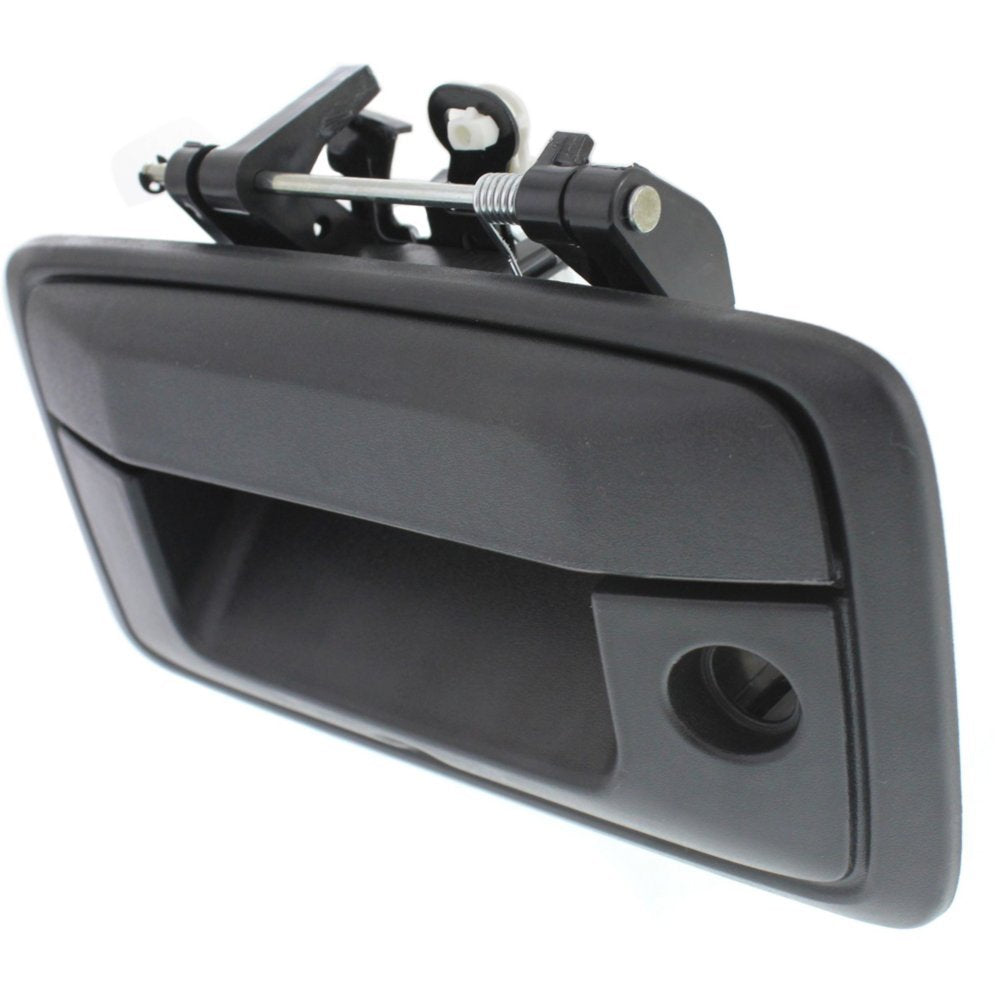 Evan-Fischer Tailgate Handle Compatible With Chevy Silverado/Toyota Sierra 1500 14-15/2500 Hd/3500 Hd 15-15 Outside Textured Bla