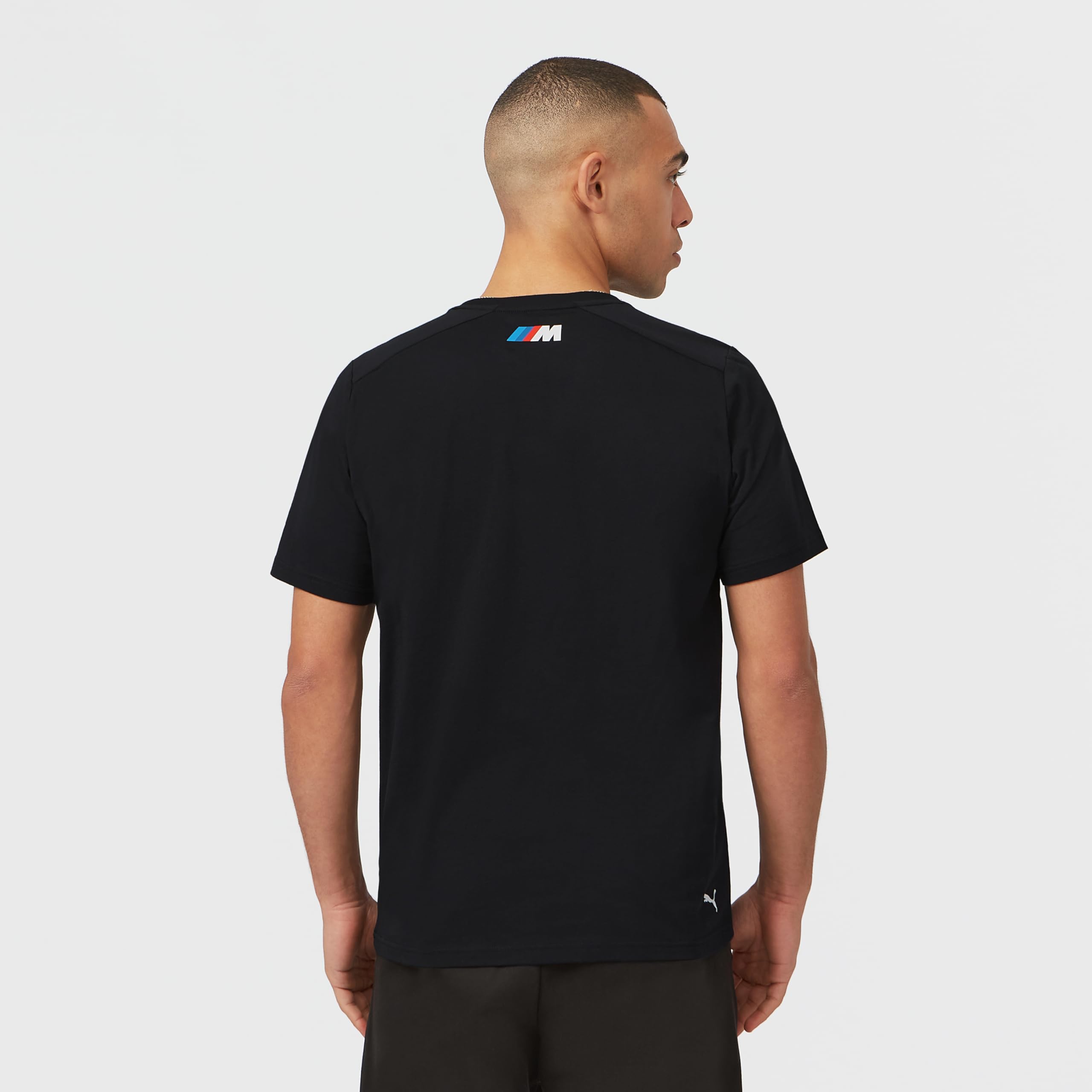 Fuel For Fans Puma Men's BMW Motorsports T-Shirt - Grey - Large, Cotton, Model 701219209-001-215