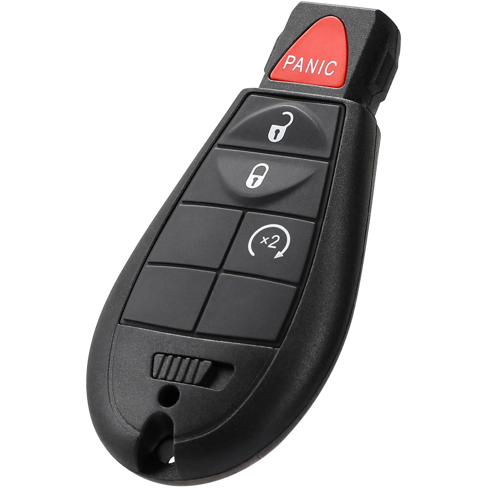 HelloAuto Key Fob for 08-12 Dodge Ram 1500 2500 3500, Fits Dodge Grand Caravan Charger Challenger Durango Remote Key Fob Replacement IYZ-C01C/M3N5WY783X
