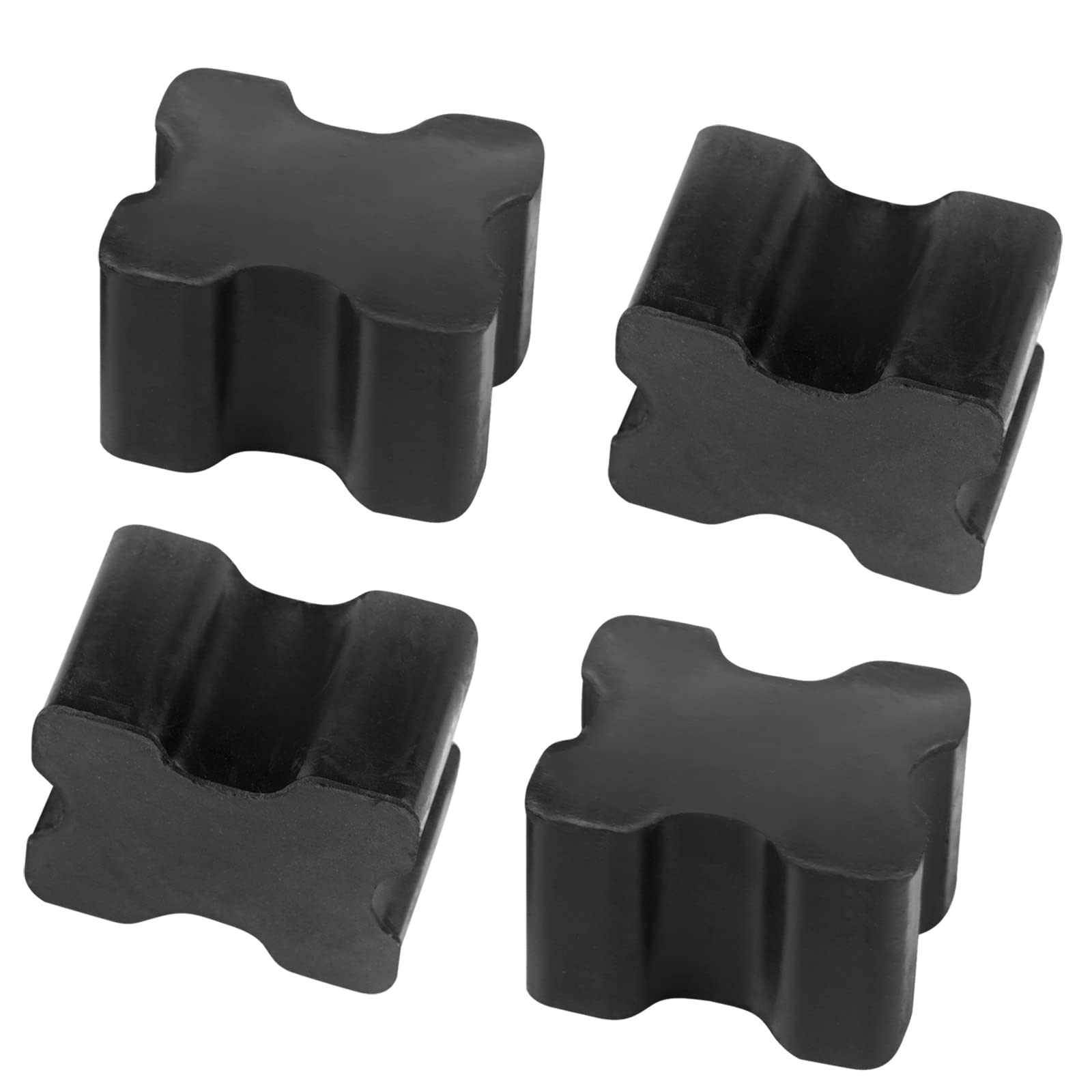 Heavy Duty Rubber Front Coil Spring Booster Kit, Rubber Coil Spacers, 1.5' Thick Pack Of 4