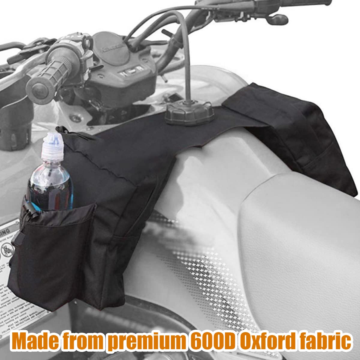 Atv Tank Top Bag, Motorcycle Saddlebags, Storage Saddle Bag For Snowmobile, Utv Waterproof Cargo Pocket, Universal Durable Front