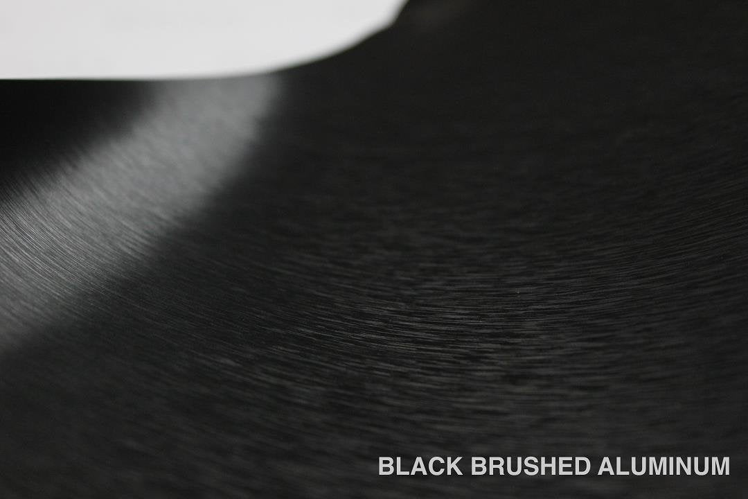 VViViD Black Vinyl Wrap Roll - 5ft x 5ft, Brushed Steel Finish with Air Release Technology