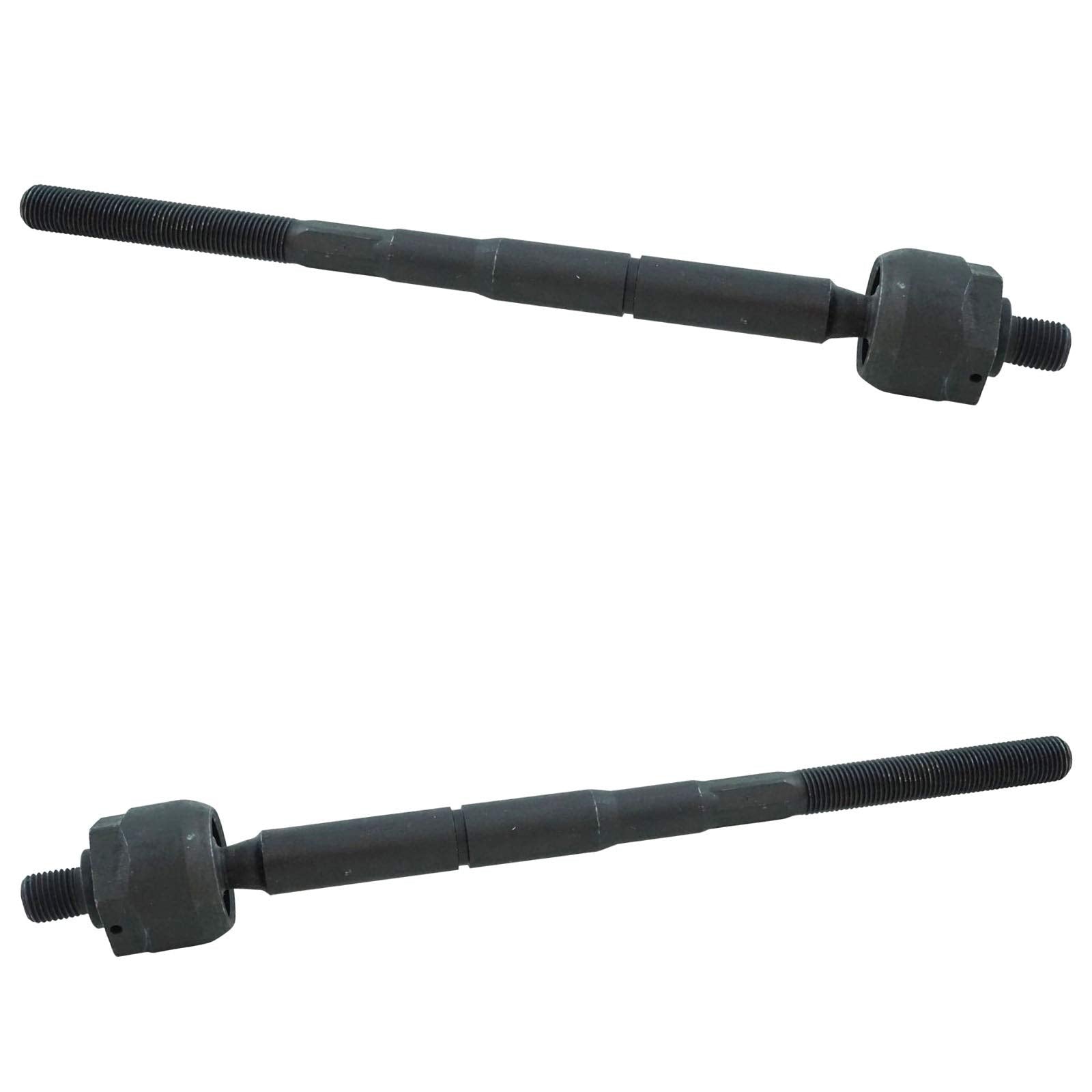 TRQ Front Inner Tie Rod Set Compatible with 2010-2016 Ford Flex 2010-2017 Taurus Lincoln MKS MKT