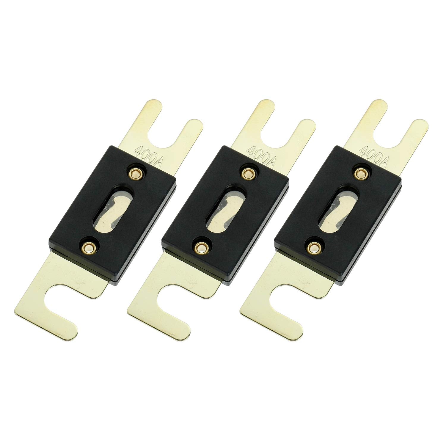 Bojack 400 Amp 32 Vdc Anl Blade Fuse For Car Audio And Video System(Pack Of 3 Pcs)
