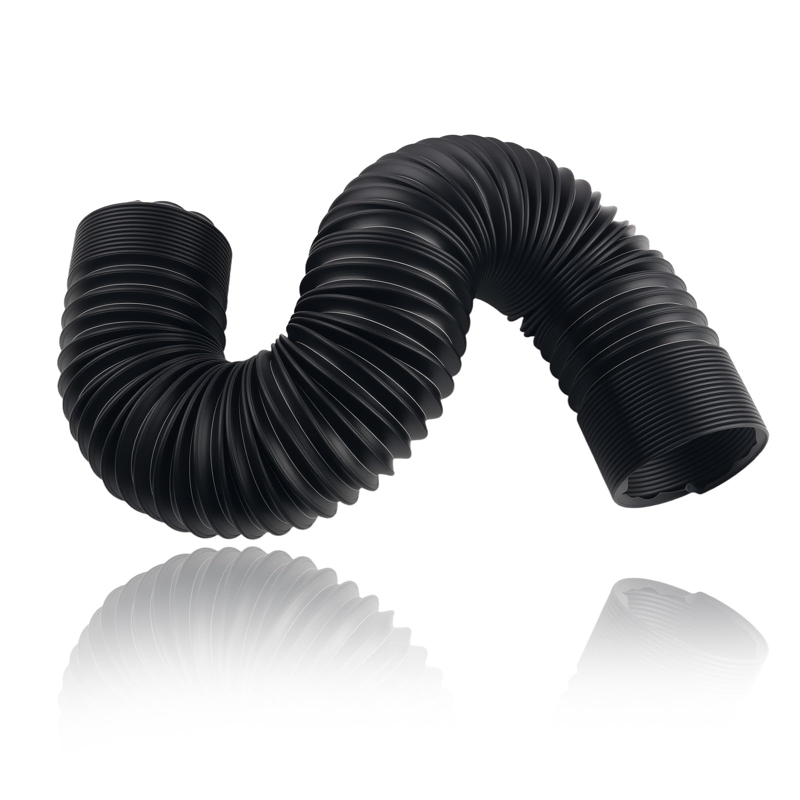 3 Diameter Air Intake Hose for Car,Flexible Air Intake Tube Extendable Up to 39.37,Universal Adjustable Car Airs Duct Hose Cars 