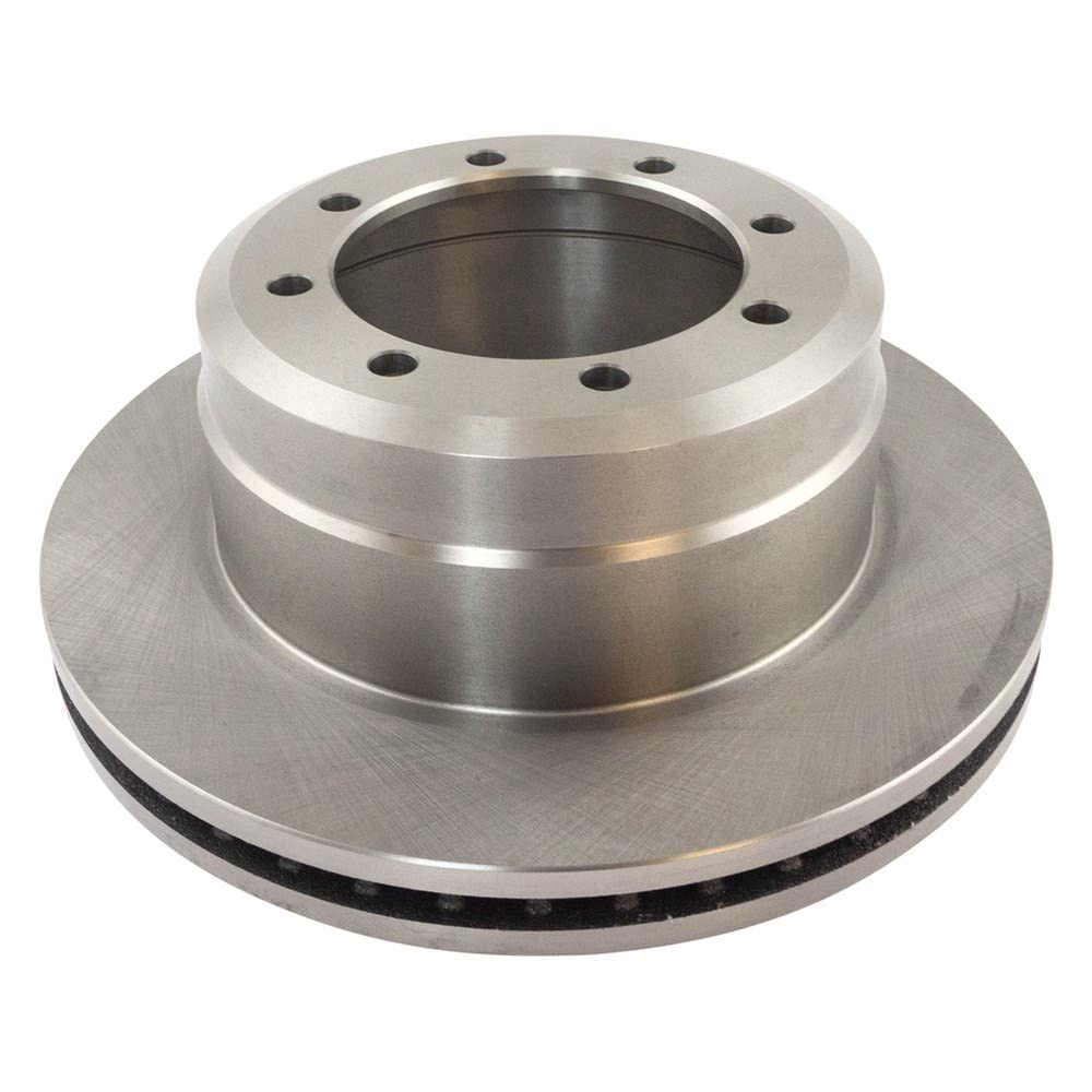 Trq Rear Brake Rotors Set Vented Compatible With 2005-2012 Ford F-350 Super Duty 2011-2012 F-450 Super Duty