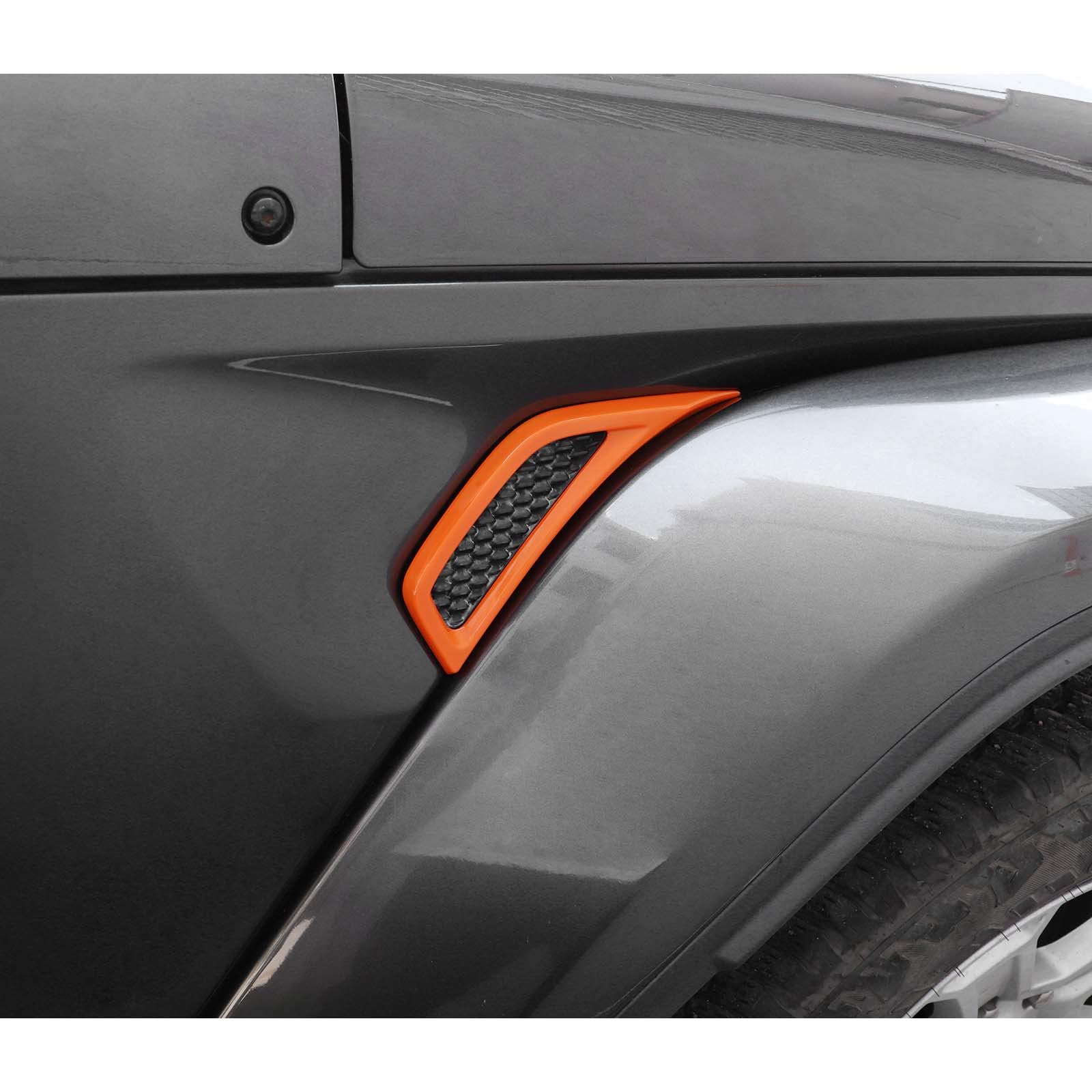 Voodonala For Jeep Jl Abs Side Air Conditioning Vent Outlet Decoration Trim For 2018-2025 Jeep Wrangler Jl Jlu Gladiator Jt 4Xe