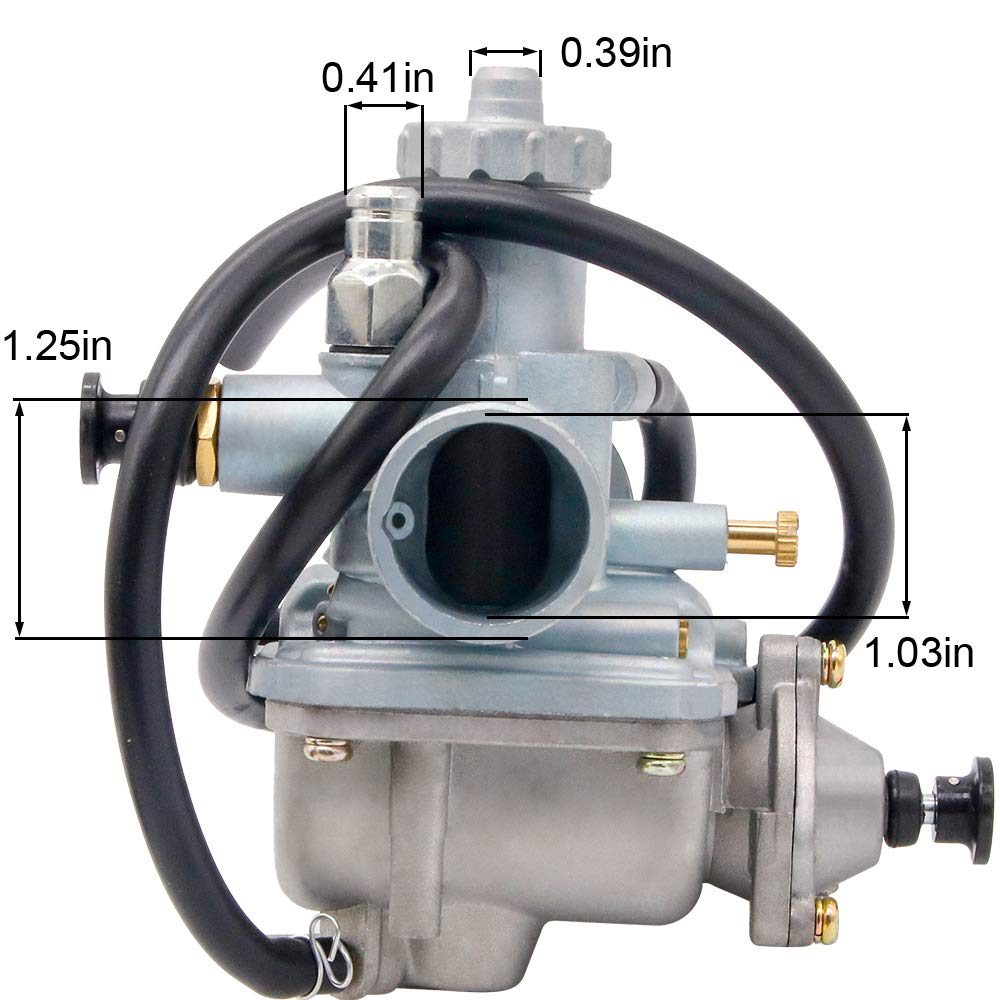 Lt125 Carburetor For Suzuki Lt125 Carburetor Compatible With 13200-18912 13200-18901, 13200-18900 Fuel Carb Quad Runner Suzuki 1