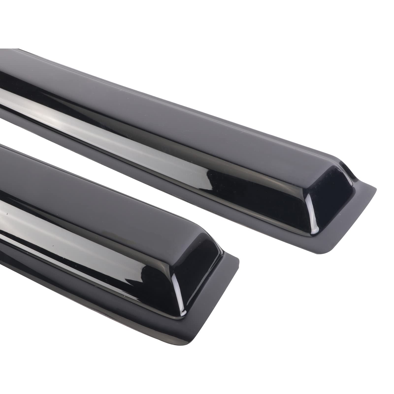 Sontian Window Visor Tape-On Side For 2009-2014 Ford F-150 Supercrew, Window Deflectors For Trucks Rain Guards, Window Visors Fo