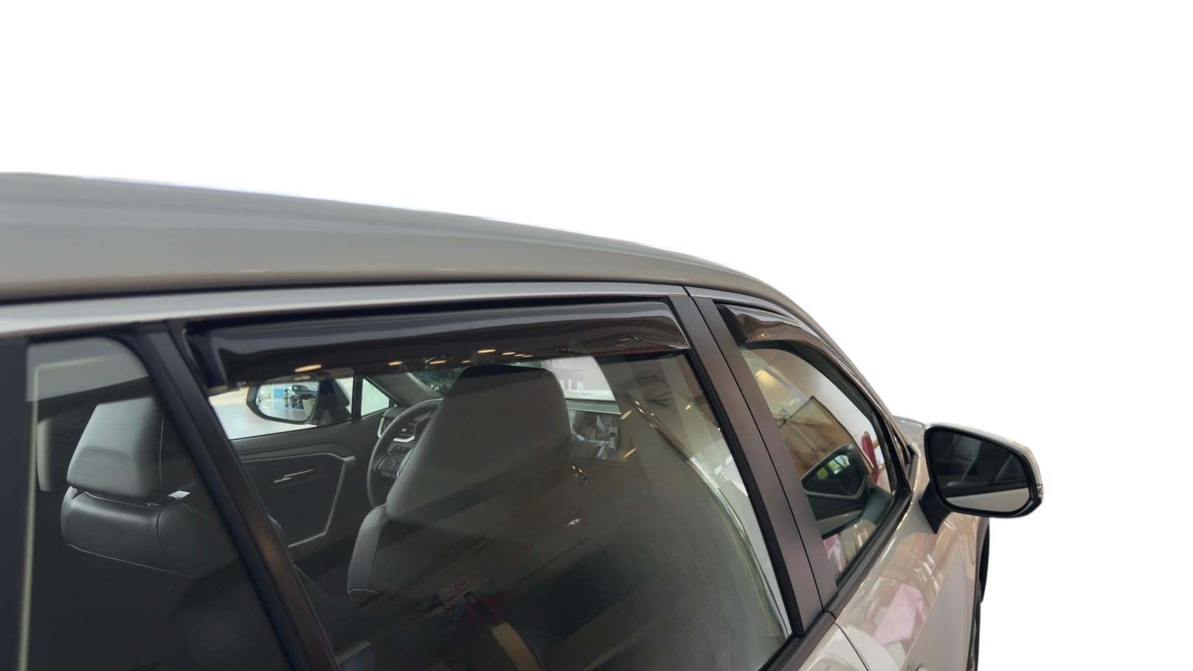 2019-2025 In-Channel Rain Guards Side Window Visor Deflectors For Toyota Toyota Rav4 Se Xse Le Xle Adventure Limited Hybrid 2020