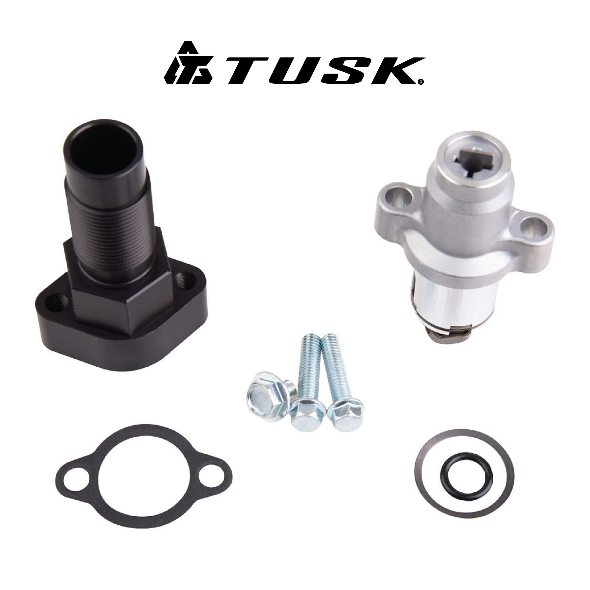 TUSK Automatic Cam Chain Tensioner Kit - Black Anodized Finish