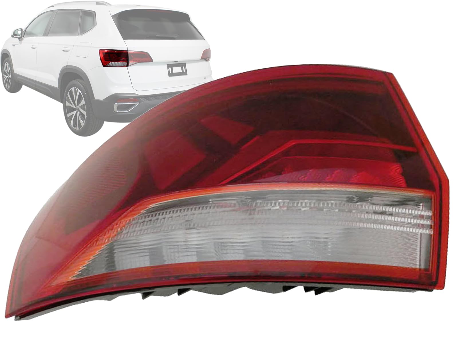 KAP Replacement LED Tail Lamp Rear Lights for 2022 2023 Taos Outer Driver Left Side 2GJ945095A VW2804136