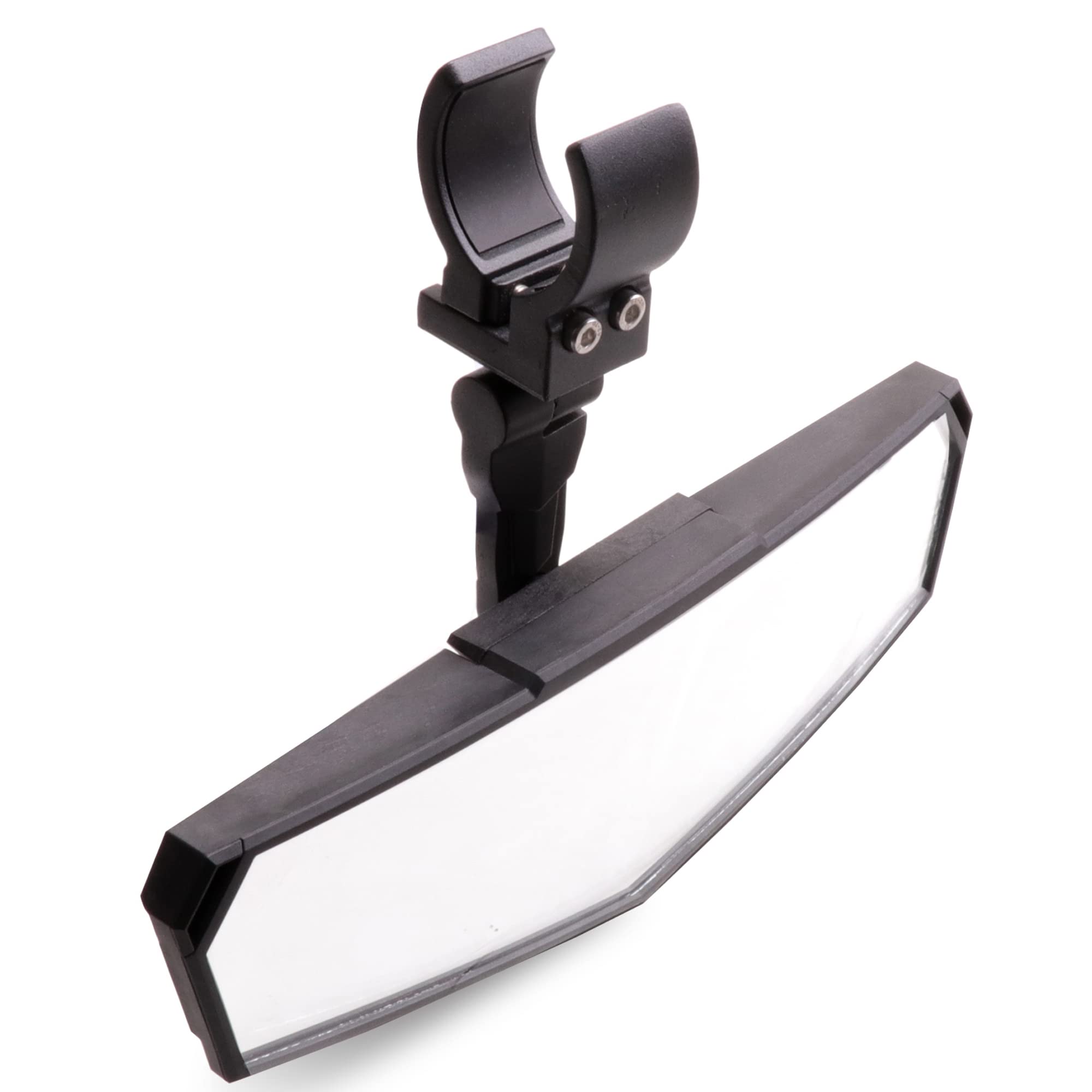 UTV Rear View Mirror, RZR Center Rearview Mirror 1.5''-2'' Roll Bar Mount Compatible with Polaris RZR General, Pioneer, Talon, C