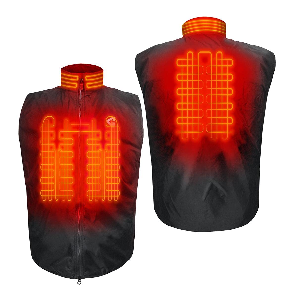 Gerbing Unisex 12V Heated Vest Liner, Wind-Resistant, Motorcycle, Powersports L