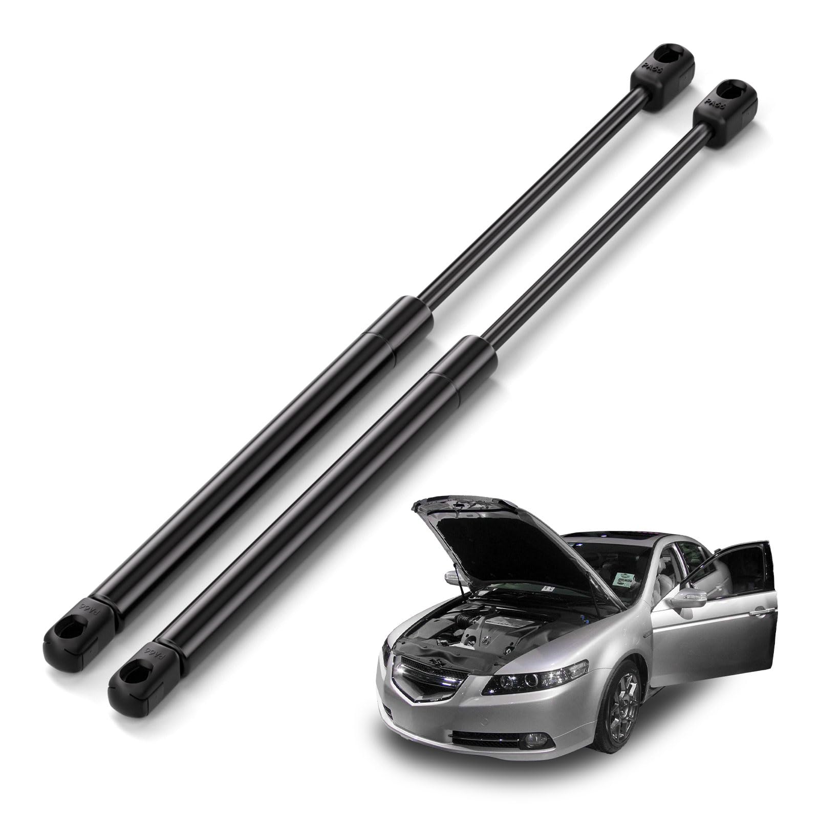 Arana Hood Struts For Acura Tl 2006-2008, Front Hood Lift Support Shocks Strut Rods Fit 2006 2007 2008 Acura Tl Base/Type-S Mode