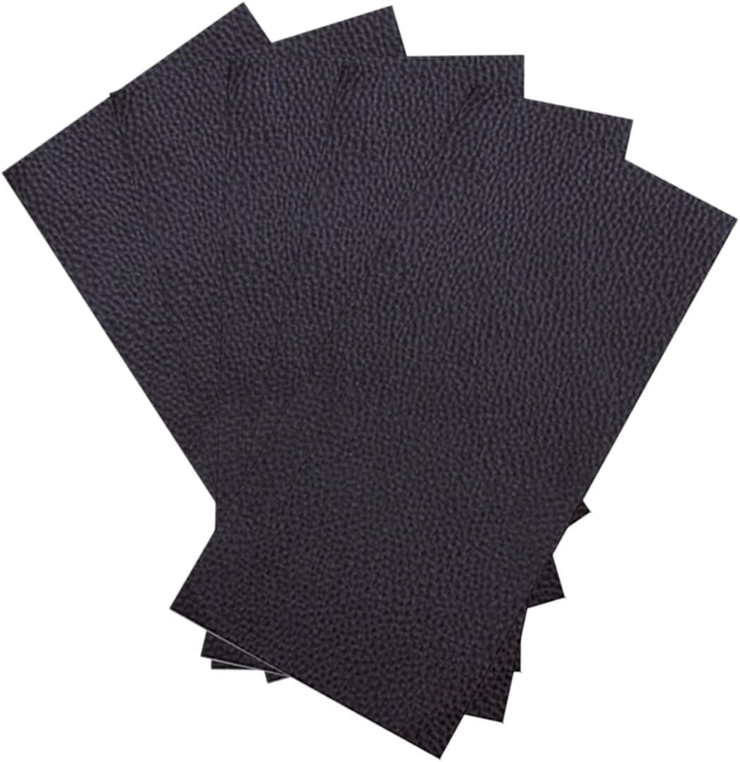 HAPPYMATES Synthetic Leather Repair Sheet, Repair Tape, Leather Punch, Furniture, Sofa, Car Seat Cover, Faux Leather Fabric, DIY