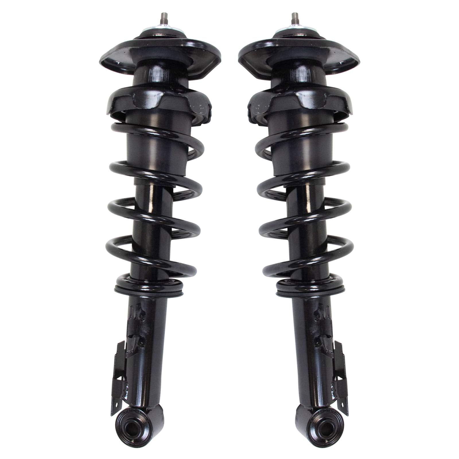 Trq Rear Complete Loaded Shock Strut Spring Assembly Pair Lh & Rh For Cooper