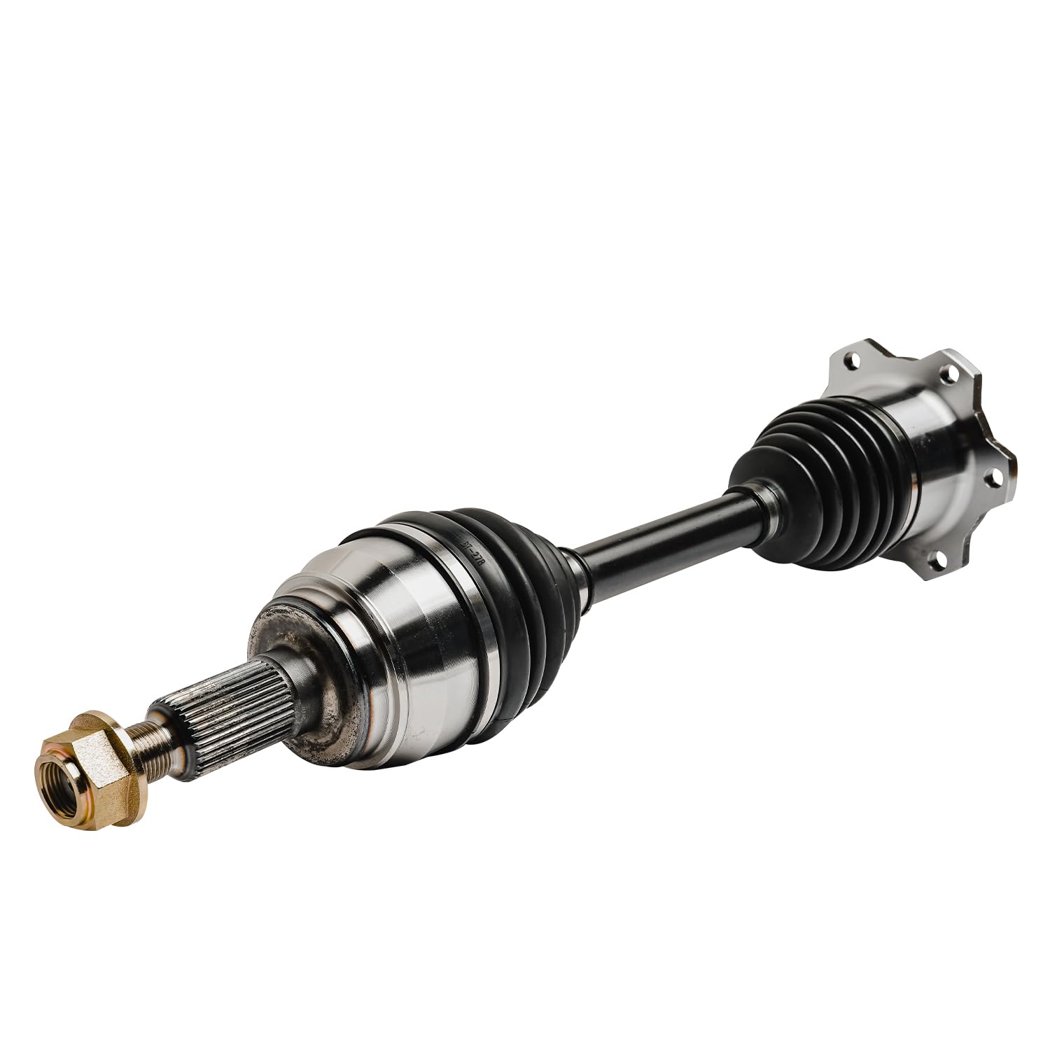 Detroit Axle 4WD CV Axle Shafts Assembly Pair for Chevy GMC Silverado Sierra Tahoe Yukon 1500 - Replacement 6 Lugs