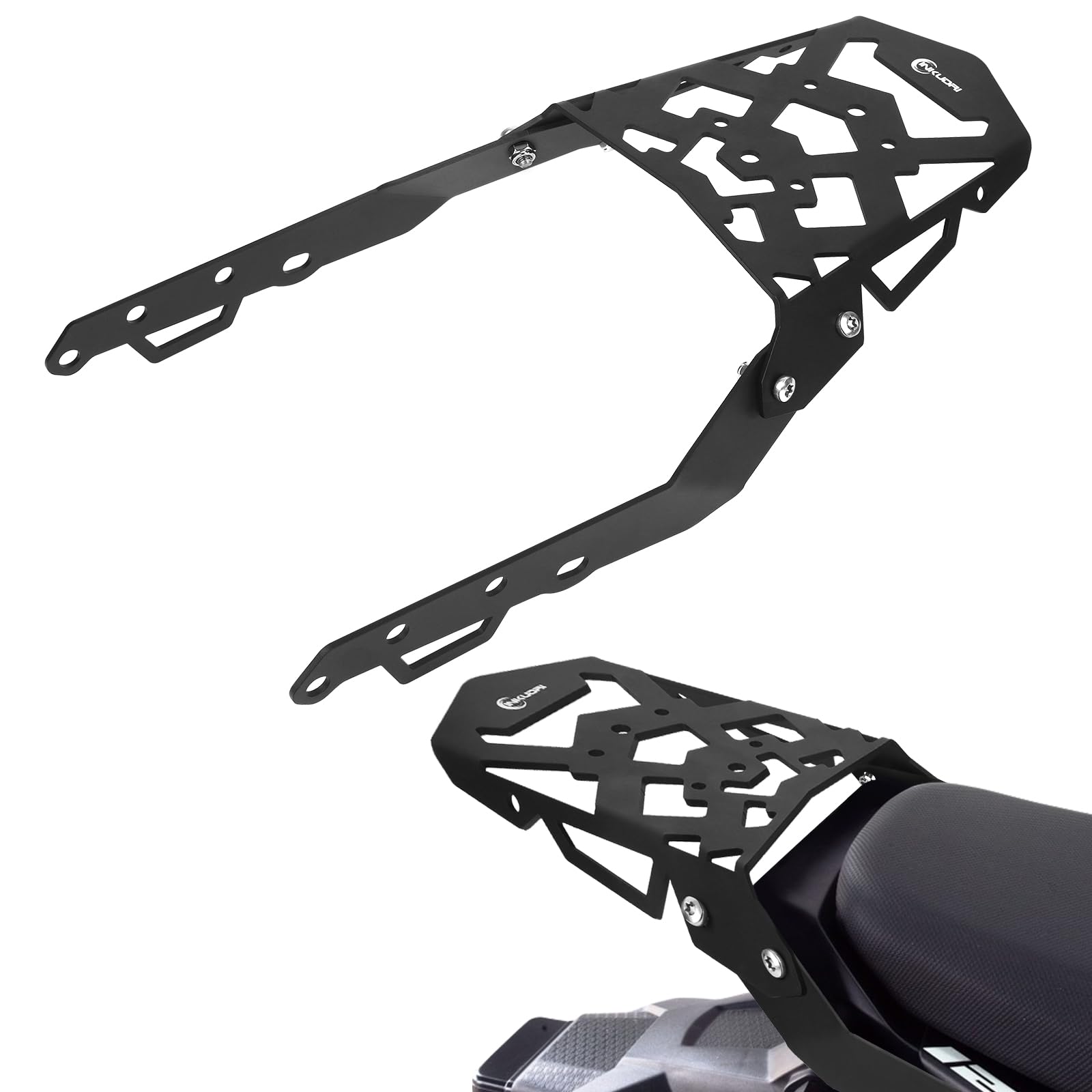 Inkudri 2024 Grom Luggage Rack 2023 Grom Rear Rack Grom Tail Rack Grom Cargo Rack Storage Rack For Grom Msx 125 2022 2023 2024