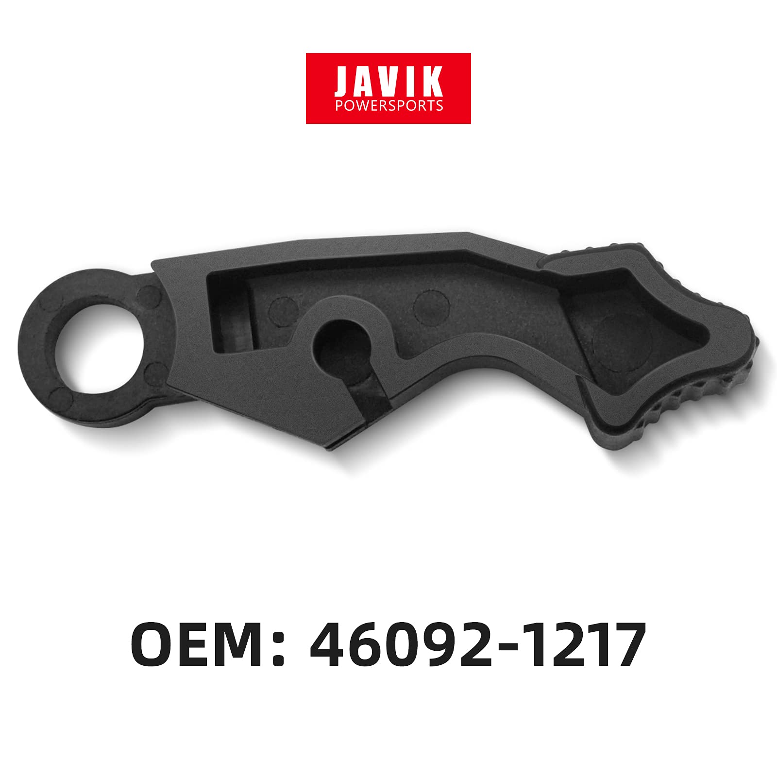 JAVIK Choke Lever Switch for Kawasaki KVF 750 650 360 300 400 700 KFX700 - Black, OEM# 46092-1217, Durable Polyhex