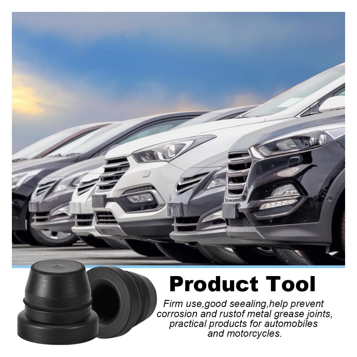 18PCS Car Brake Bleeder Screw Caps, Auto Rubber Grease Fitting Cap Dust Zerk Cover, Car Brake Bleeder Nipple Cap, Universal Brak