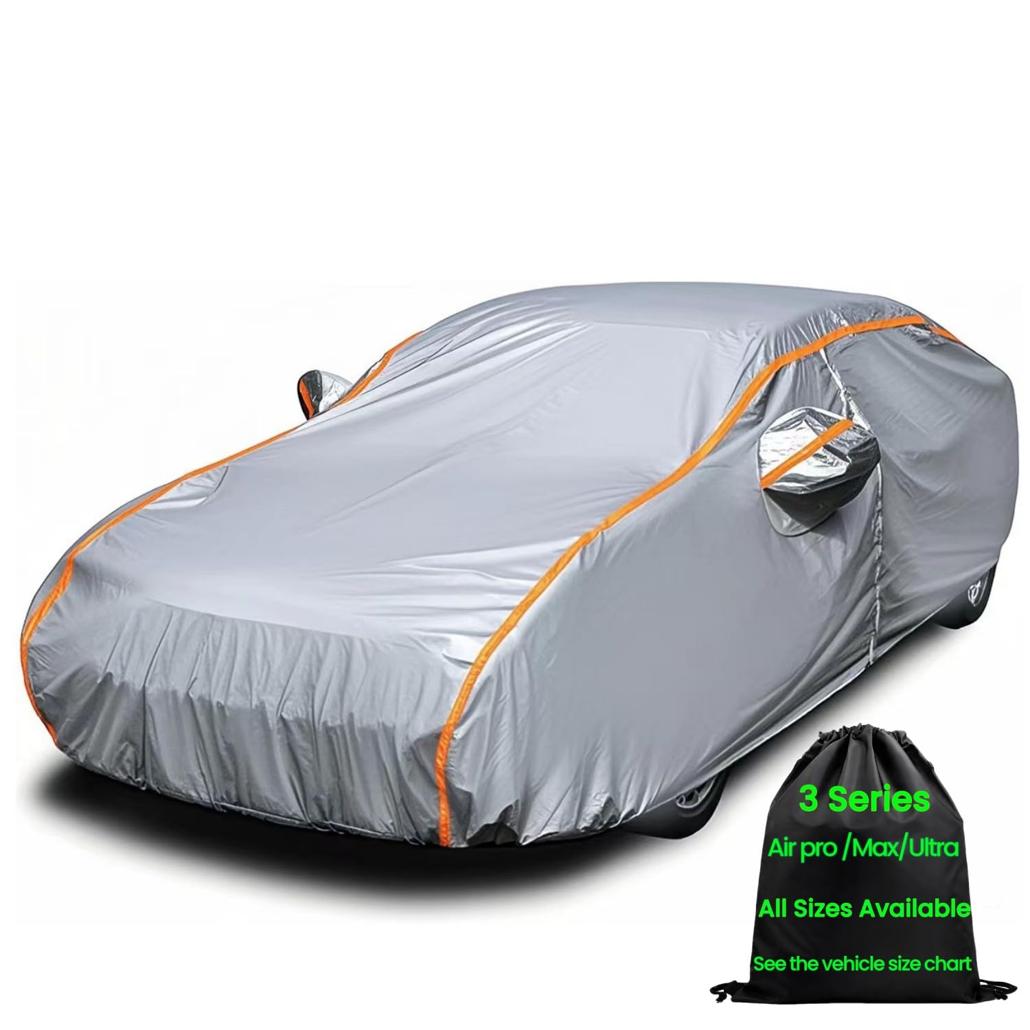 Anitant Waterproof Car Cover Light Hail Protector Car Cover Outdoor Car Cover For Automobiles All Weather Waterproof,Car Sun Cov