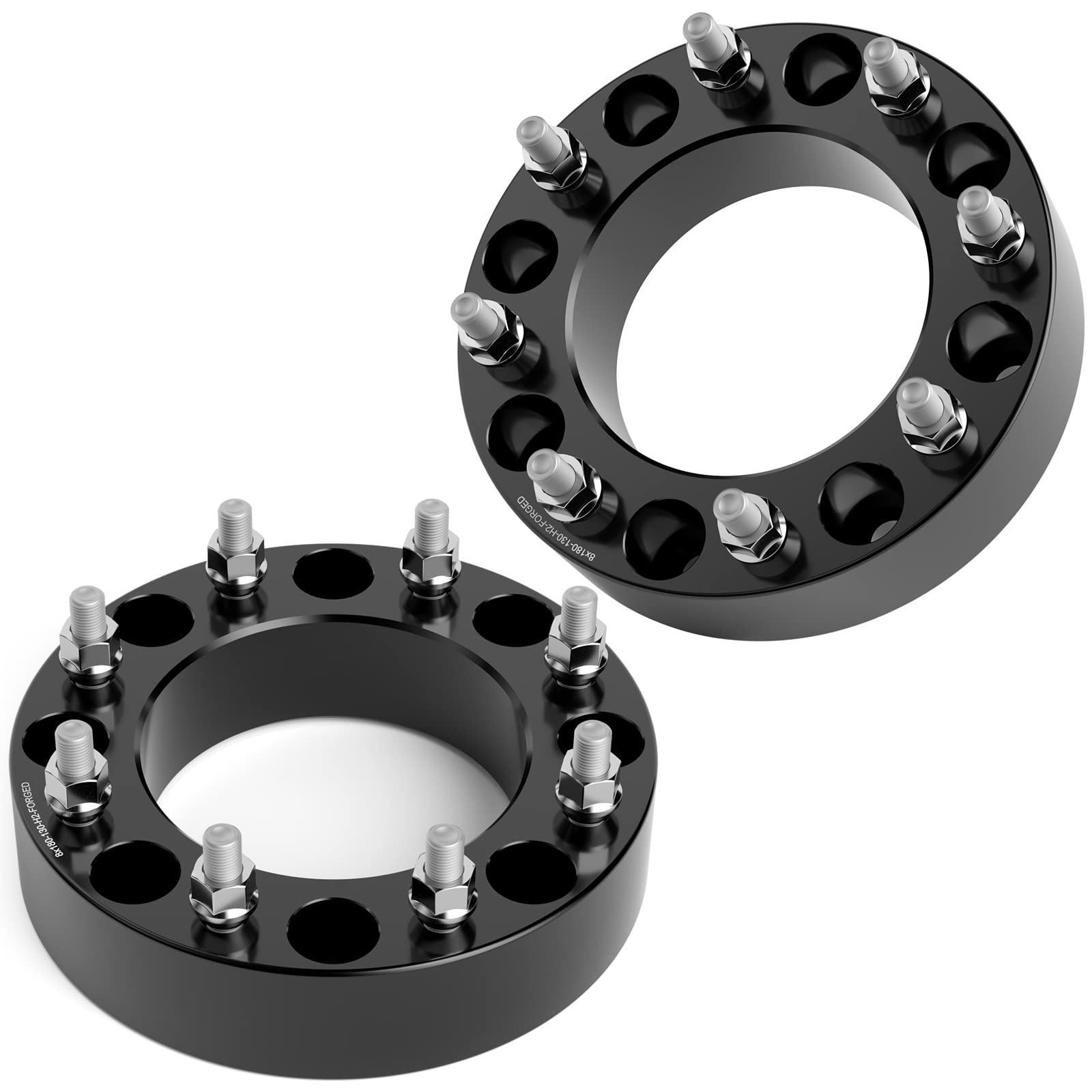 Ksp 2 Inch 8X180 Wheel Spacers For 2011-2024 Chevy Silverado 2500 2500Hd 3500Hd Gmc Sierra 2500Hd 3500Hd, 50.8Mm 8X180 To 8X180