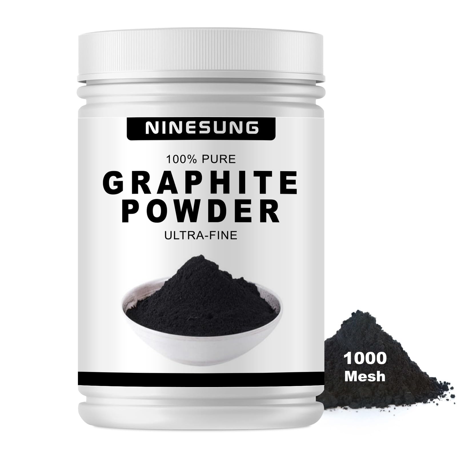 Ninesung Pure Graphite | 1 LB - 1000 Grit Graphite Lubricant for Locks