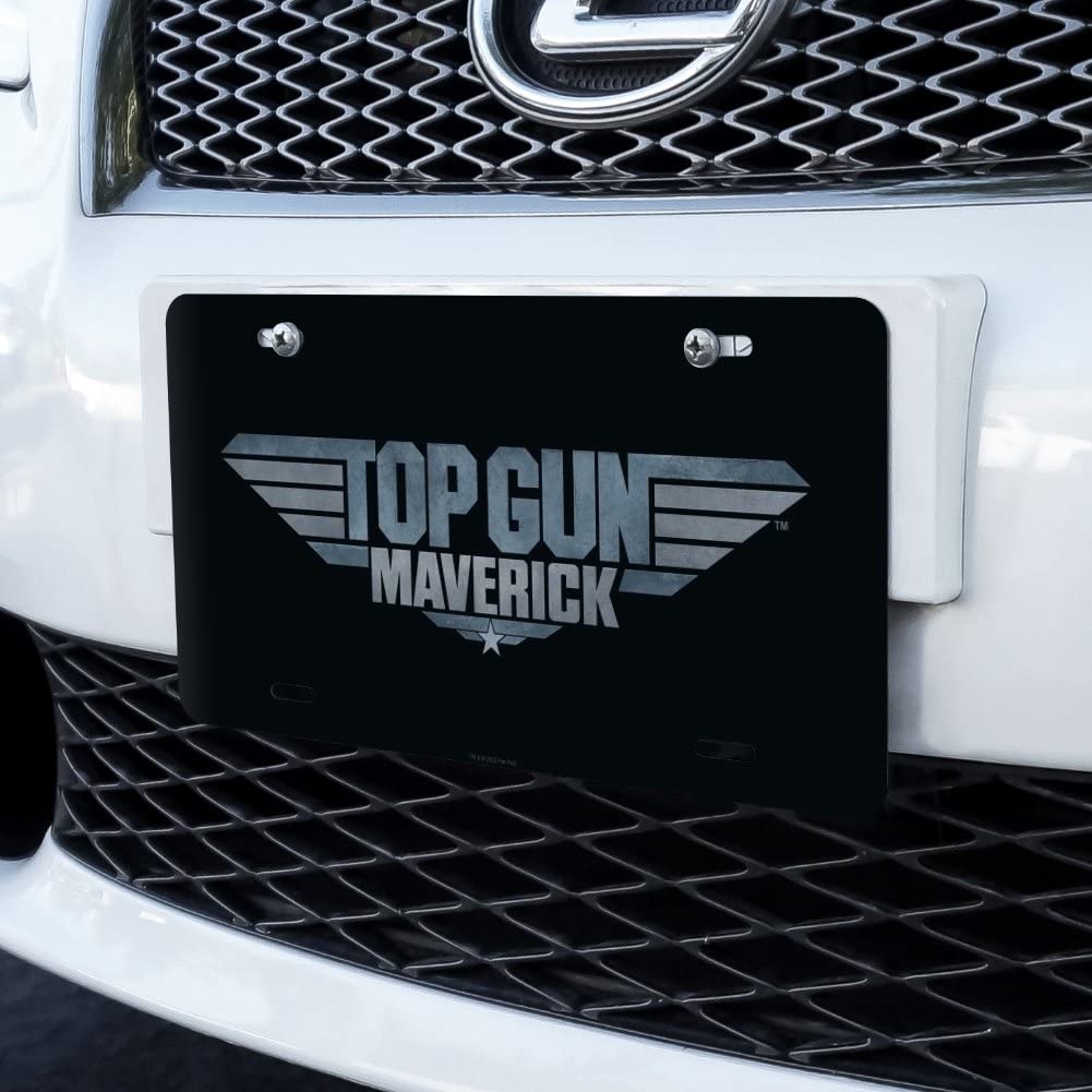 Graphics & More Top Gun: Maverick Logo Novelty Metal Vanity Tag License Plate