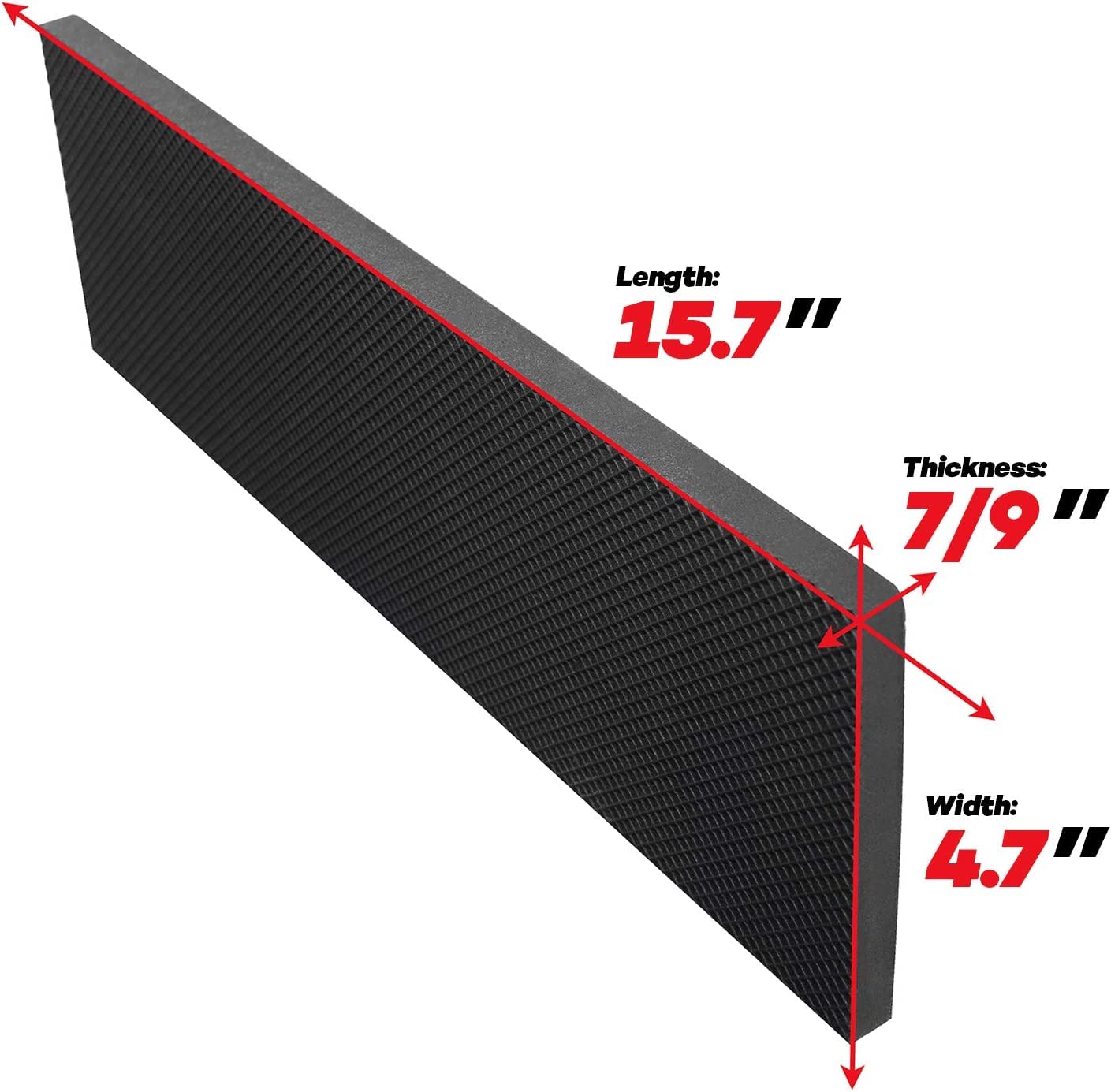 5X Garage Wall Protectors, Car Door & Bumper Guards - Self Adhesive Foam Wall Padding | 15.7 X 4.7, 7/9 Thick
