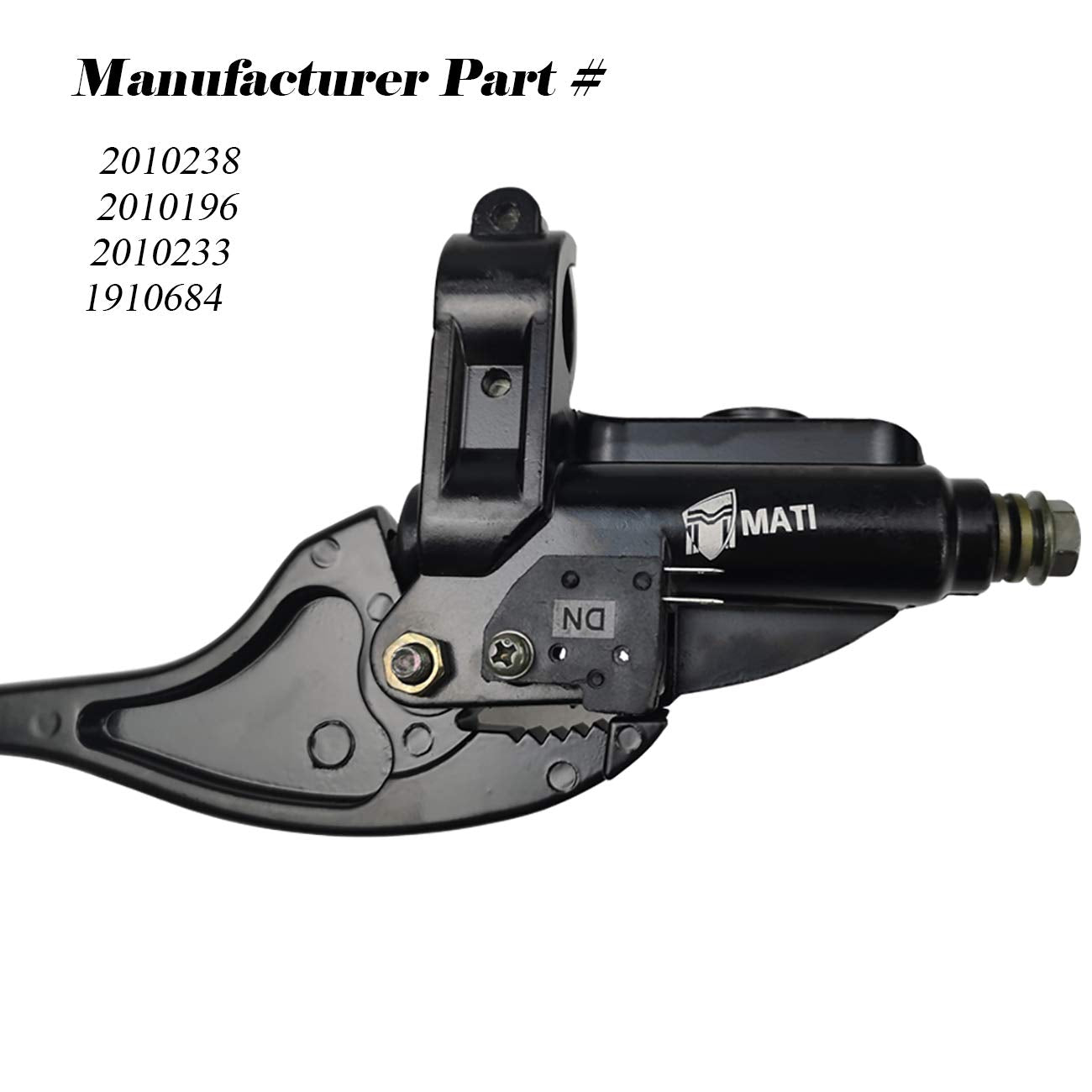 M MATI Left Front Brake Master Cylinder Replacement for Polaris Sportsman 400 450 500 600 700 800 Magnum 325 330 500 Scrambler 5