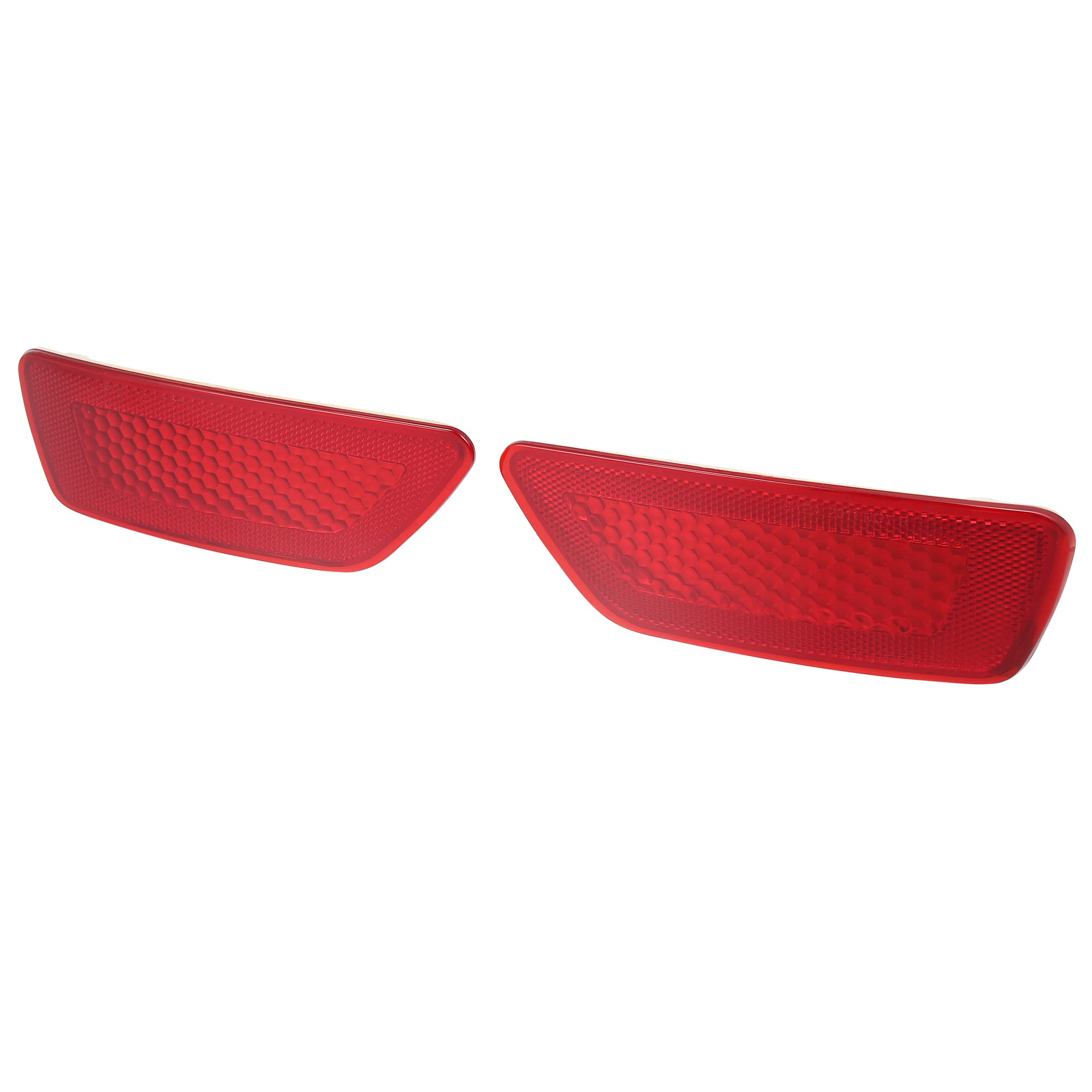 X Autohaux Pair Rear Bumper Reflector Side Marker 57010720A 57010721Ac For Jeep Grand Cherokee 2011-2020 Compass 2011-2016 For D
