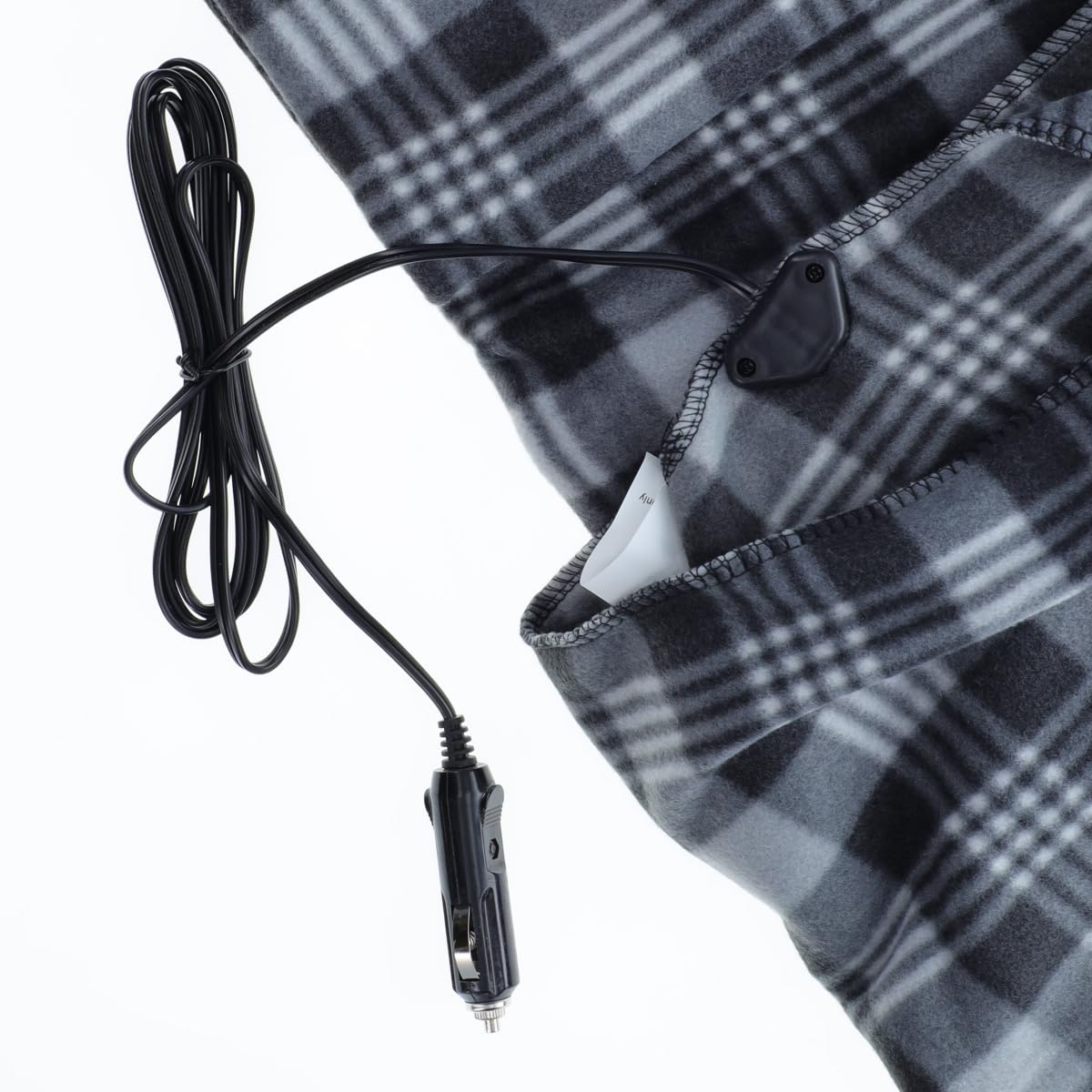 Blackcanyon Gear 12V Heated Blanket For Truck - Car Camping Travel Throw 12-Volt Fleece Portable Heated Blanket