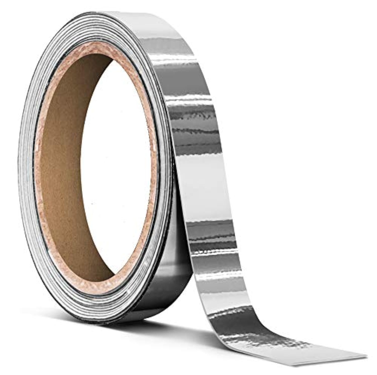 Vvivid Gloss Silver Chrome Air-Release Vinyl Adhesive Tape Roll (1/2 Inch X 30Ft)