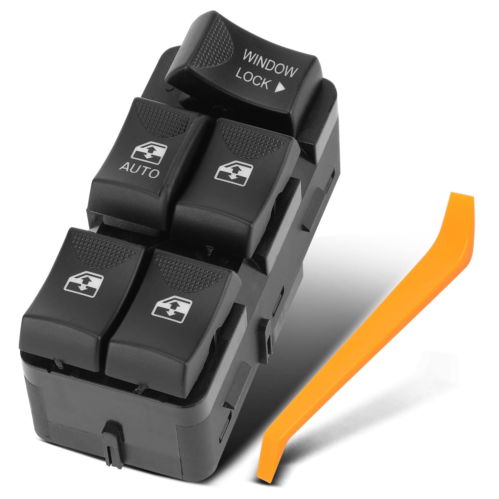 YHTAUTO Front Driver Side Master Power Window Switch Replacement for 2000-2005 Chevrolet Impala 2002-2003 Buick Rendezvous, 12 P