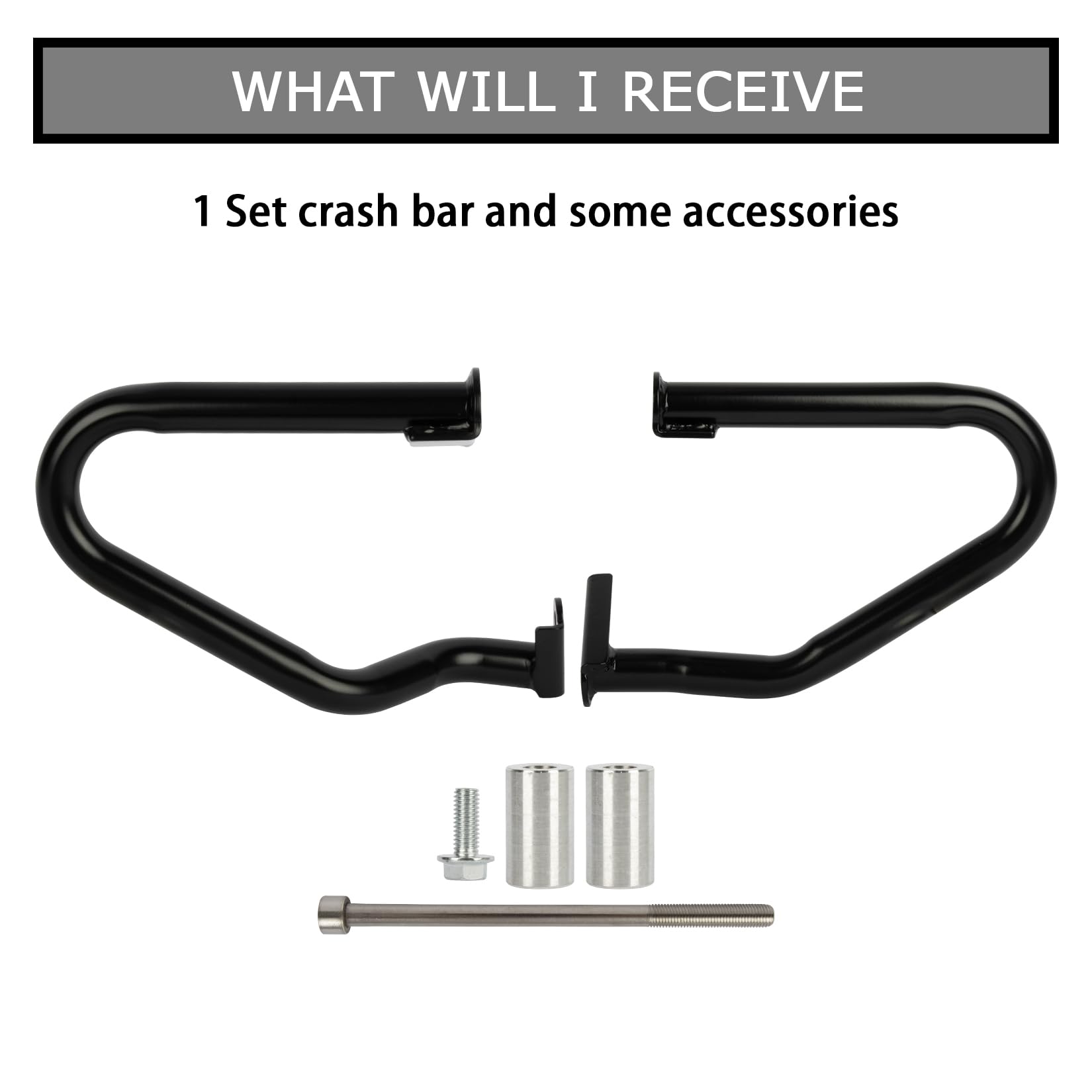 psler Rebel 1100 Crash Bar, Black Iron Engine Guard for CMX Rebel 1100 DCT, Model FB0165, Includes Installation Instructions