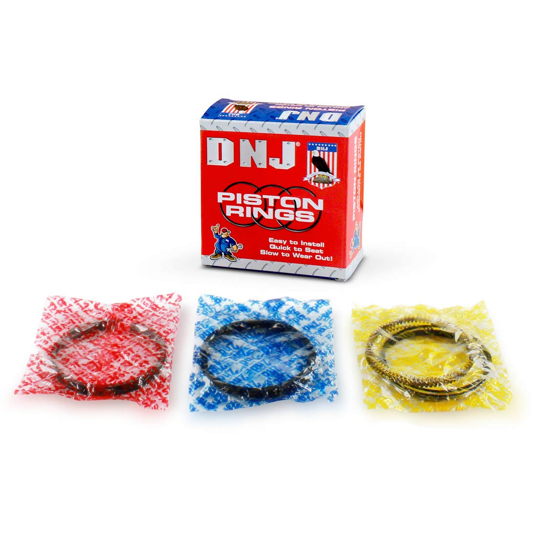 Dnj Pr3137 Piston Rings/For 2007-2012 / Chevrolet, Gmc, Hummer, Isuzu/Canyon, Colorado, H3, H3T, I-370/3.7L / Dohc / L5 / 20V / 