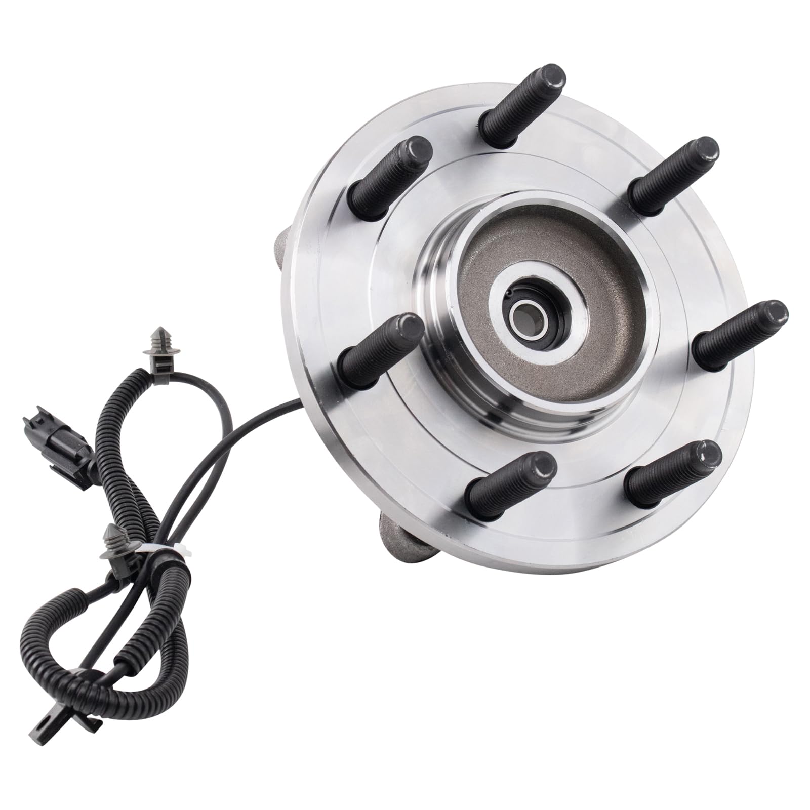 Trq Front Wheel Bearing & Hub Assembly With Abs Sensor Compatible With 2010-2014 Ford F-150