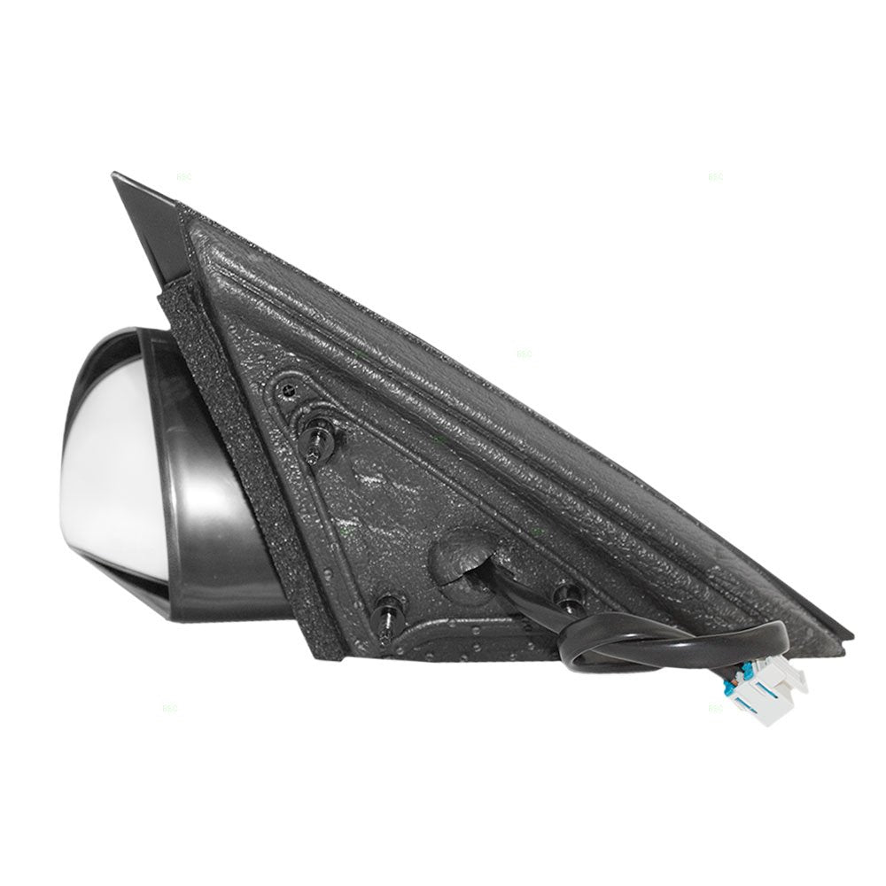Brock Replacement Driver Power Side Door Mirror Heated Textured Base Compatible With 06-13 Impala & 14-16 Impala Limited 2583610