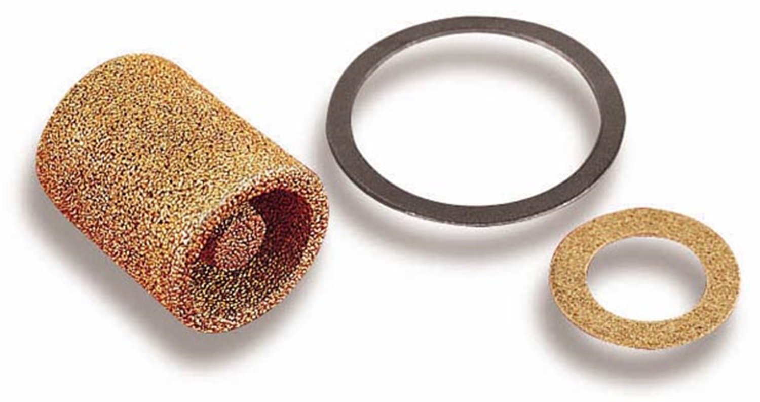 Holley 162500 Brass Carburetor Fuel Inlet Filter  Pack of 2